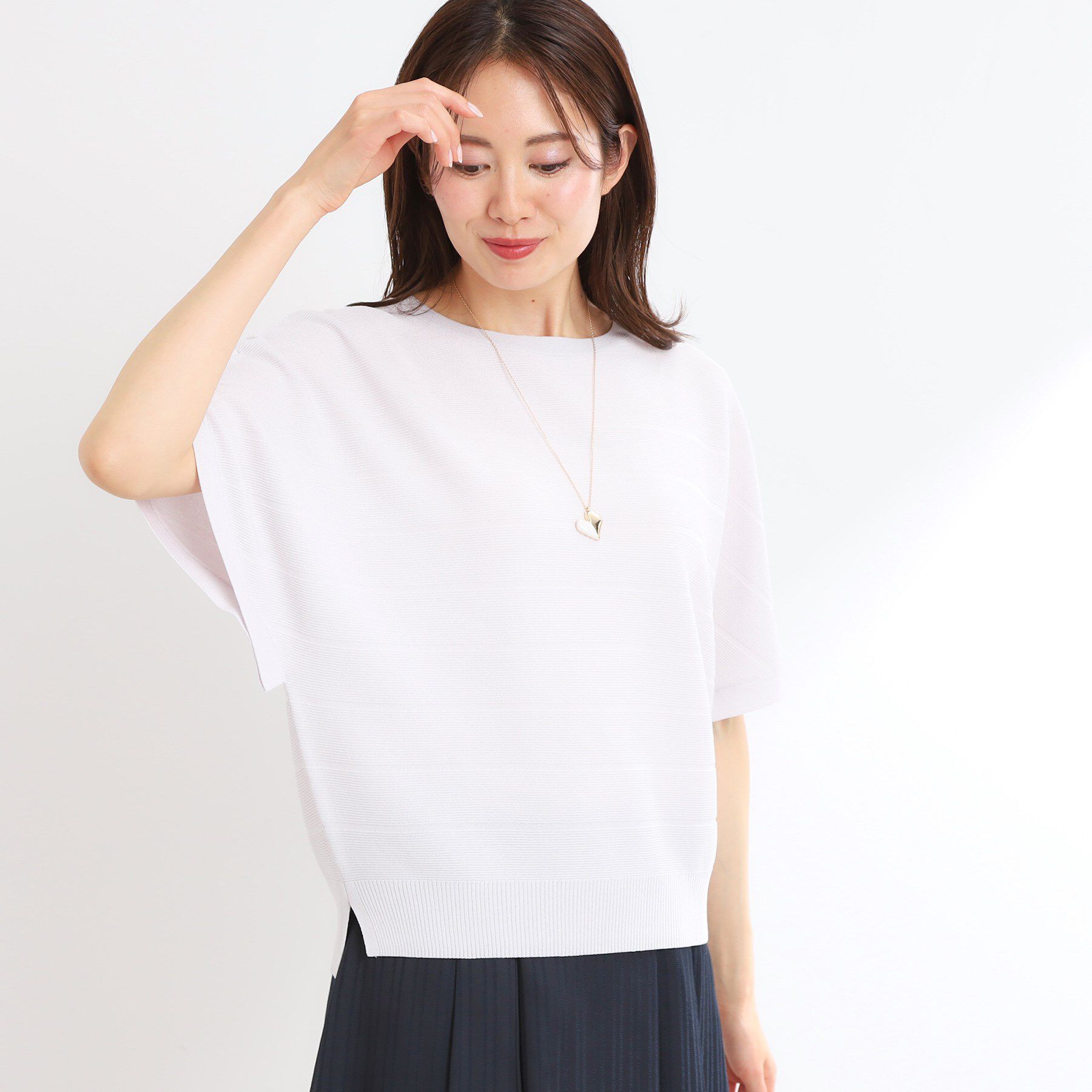 Reflect「ドライタッチプルオーバーニット」|ニット・セーター|