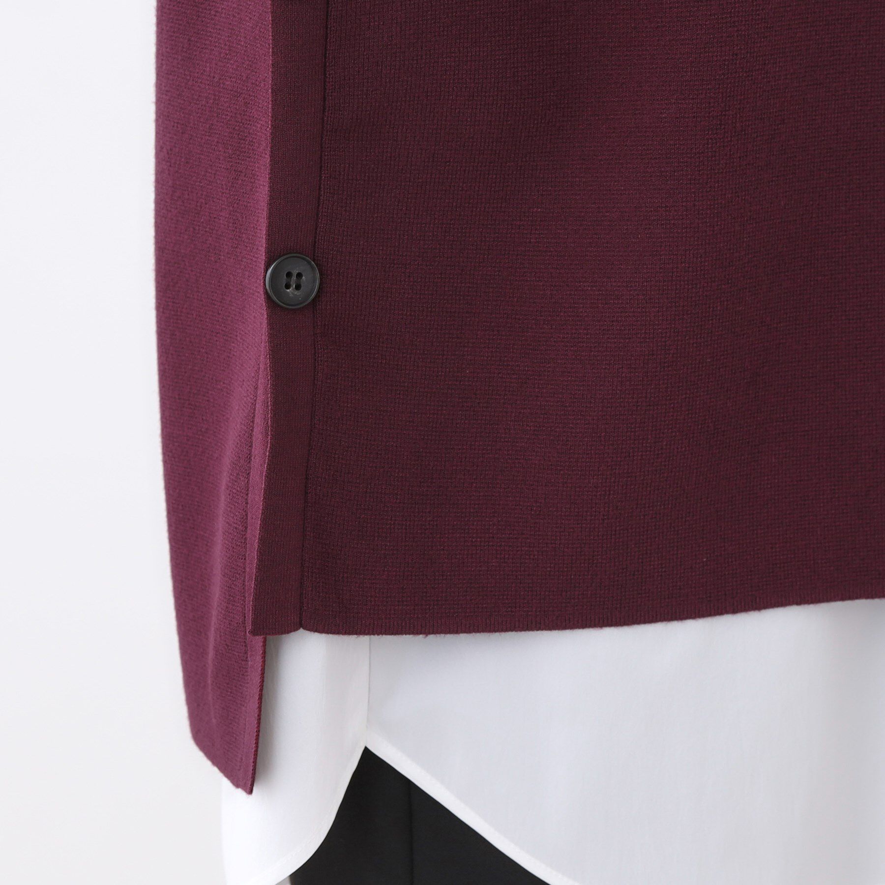 Reflect「【WEB先行カラーあり／セットアップ可】Vネックニットベスト」|ベスト・ジレ|