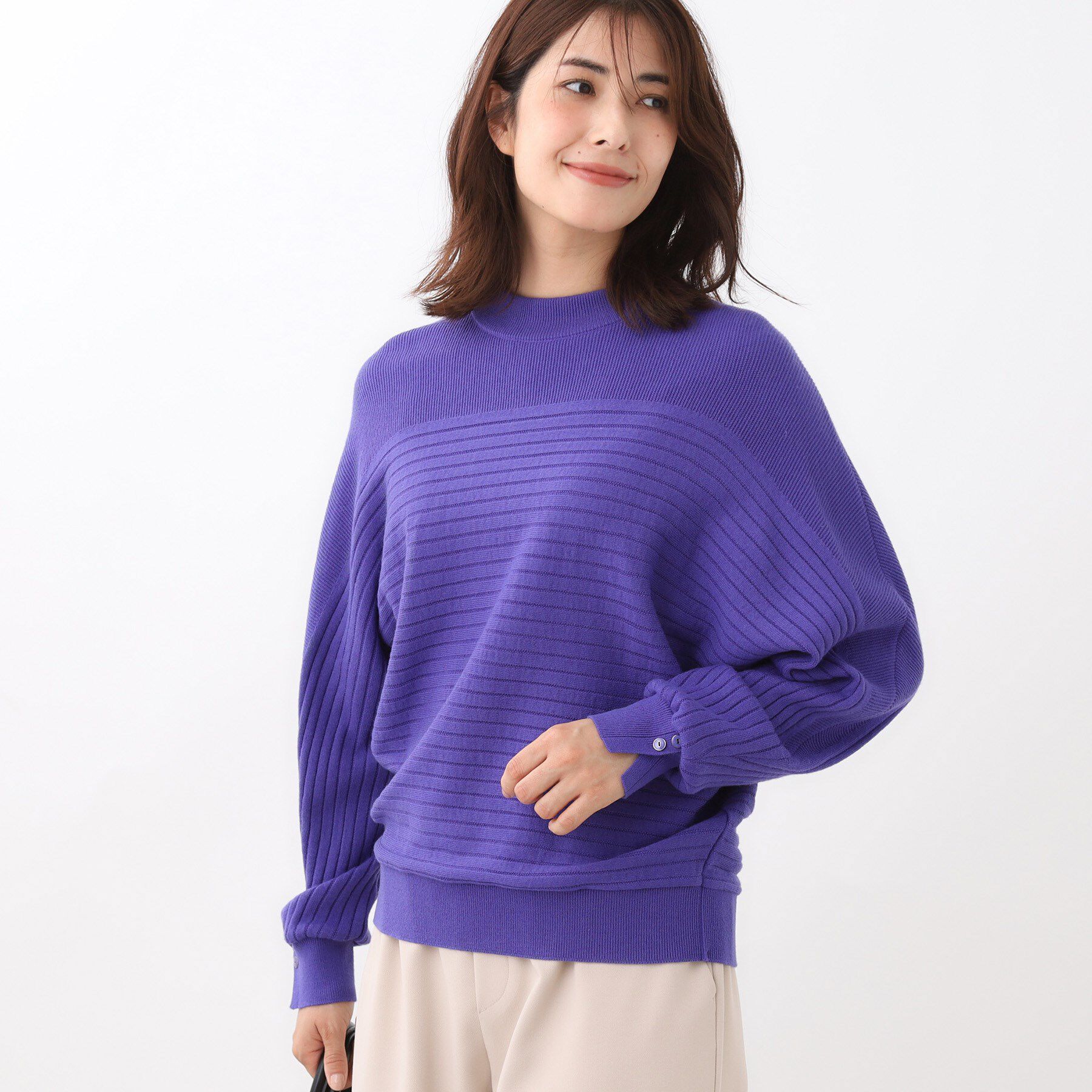 Reflect「【秋映え／ゆったり着られる◎】ドルマンシルエットニット」|ニット・セーター|