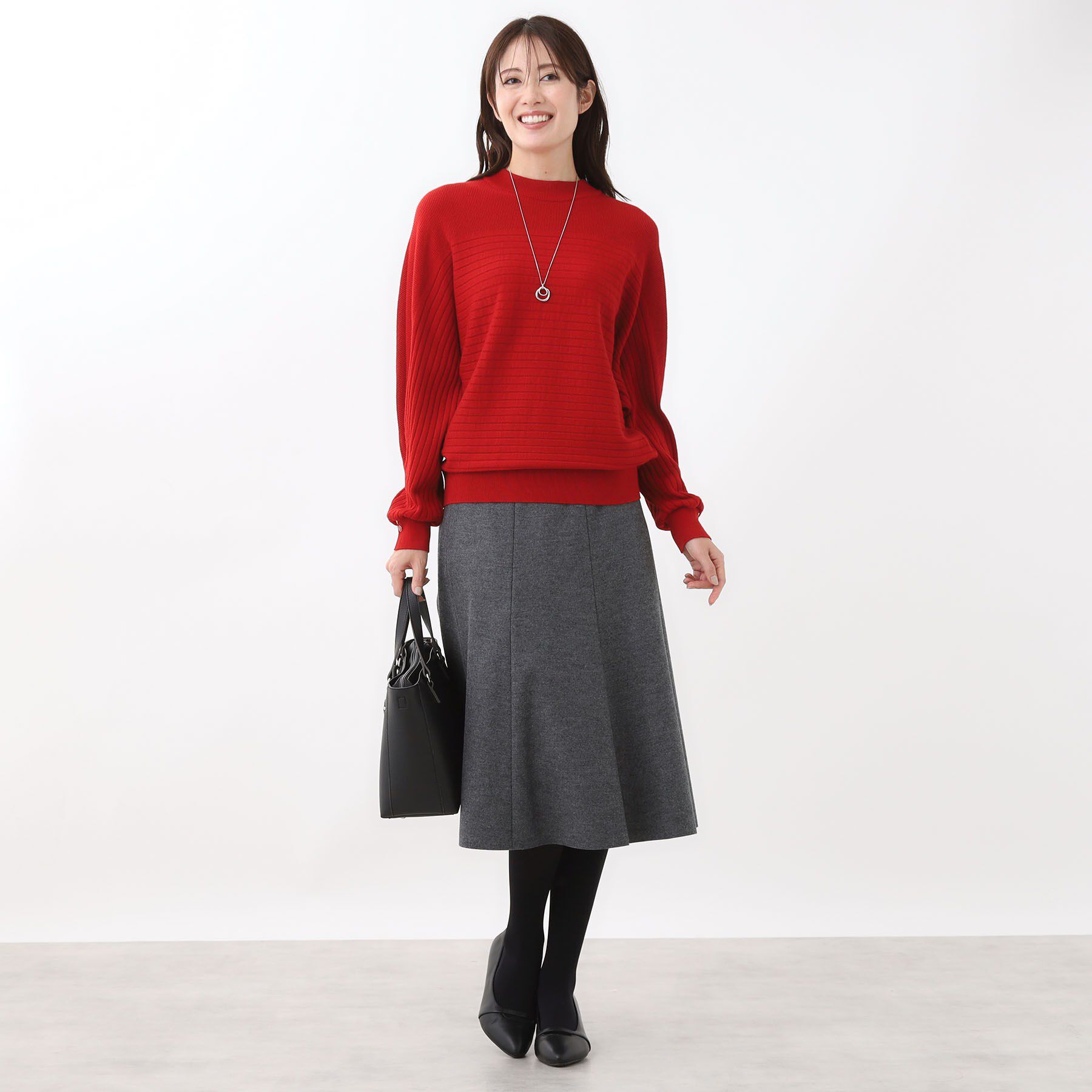 Reflect「【選べる5色◎】フレアフリュイドスカート」|スカート|