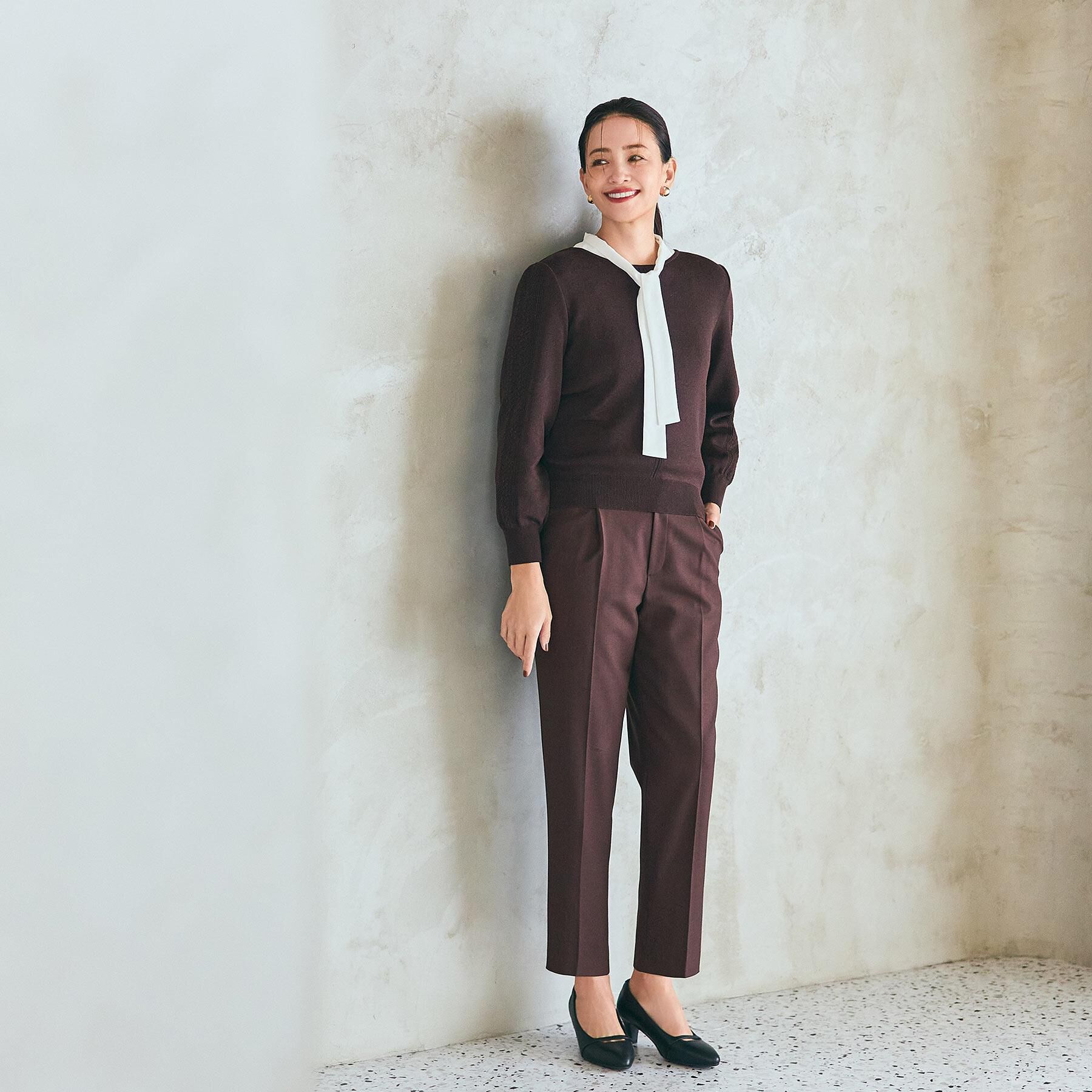 Reflect「【レイヤードに◎】ボウタイブラウス」|シャツ・ブラウス|