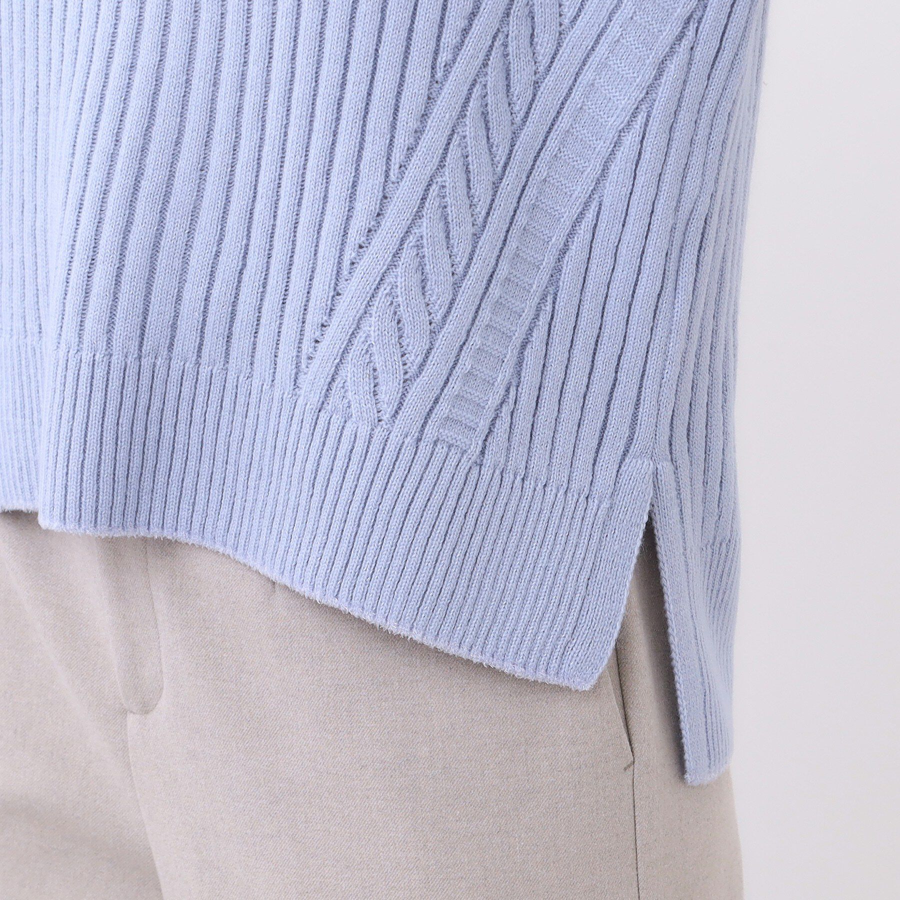 Reflect「【ゆったり着られる◎】ワイドリブニットプルオーバー」|ニット・セーター|