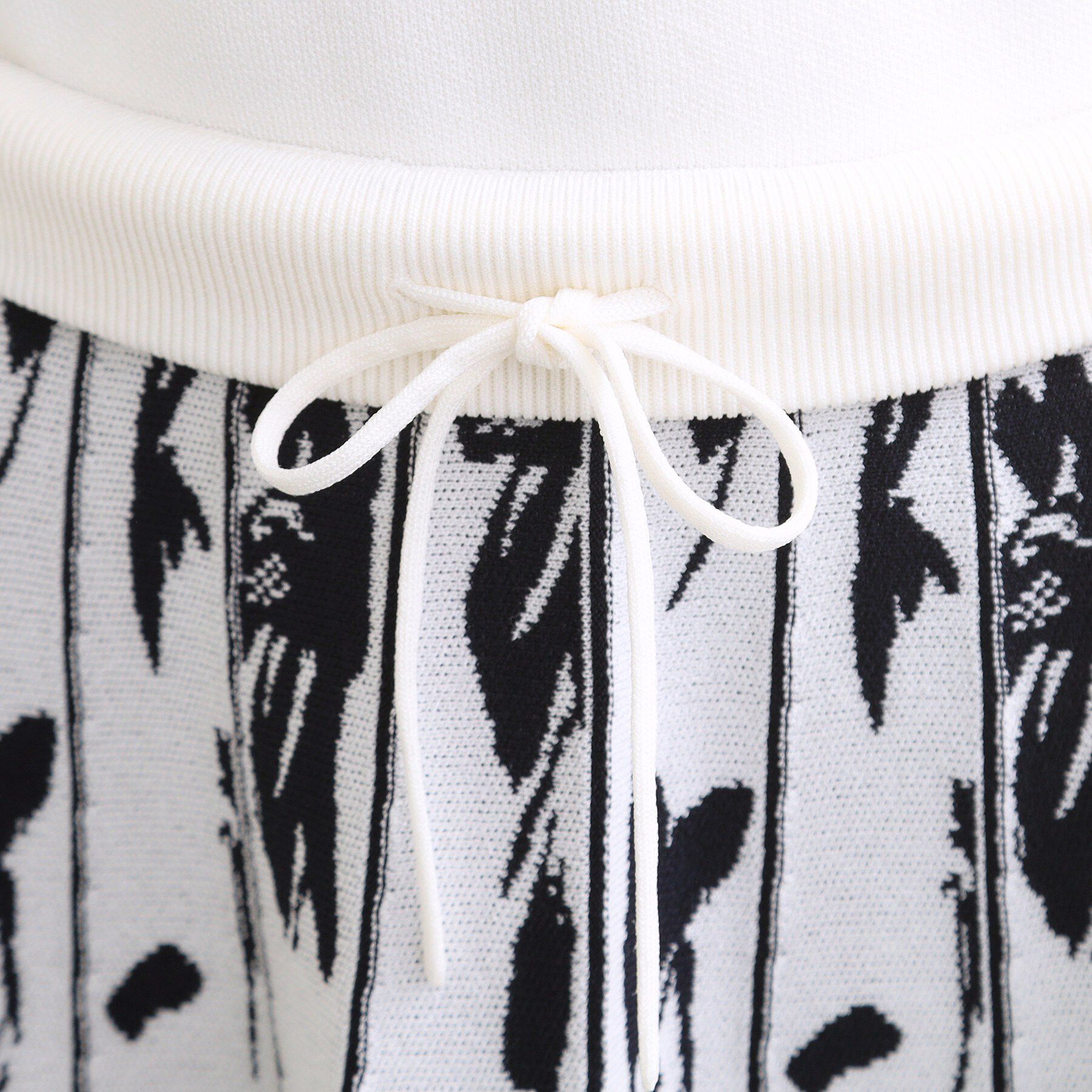 Reflect「【セットアップ可】ダブルジャカードニットフレアスカート」|スカート|