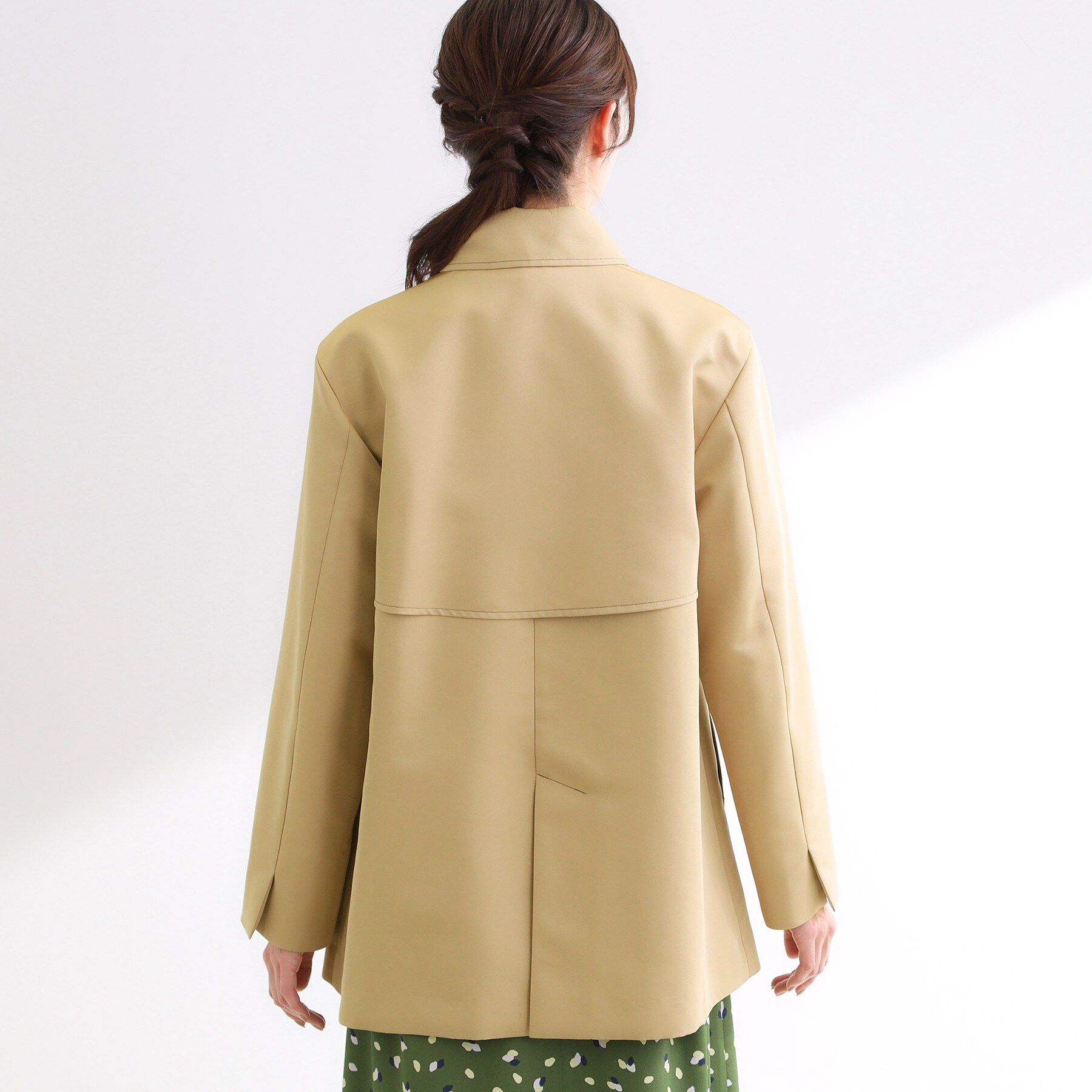 Reflect「【オン・オフ着回しやすい◎】ダブルブレストジャケット」|ステンカラーコート|