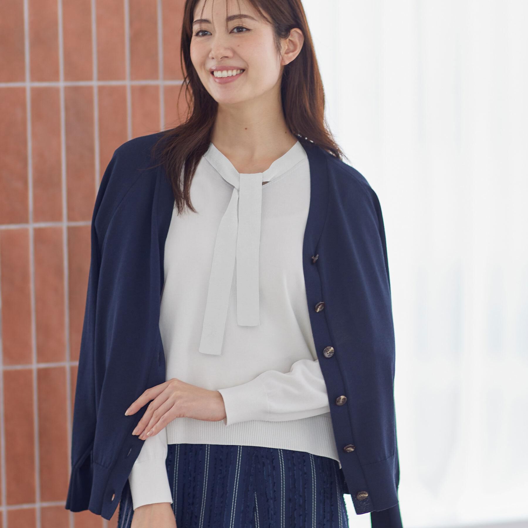 Reflect「ハイゲージボウタイニット」|ニット・セーター|