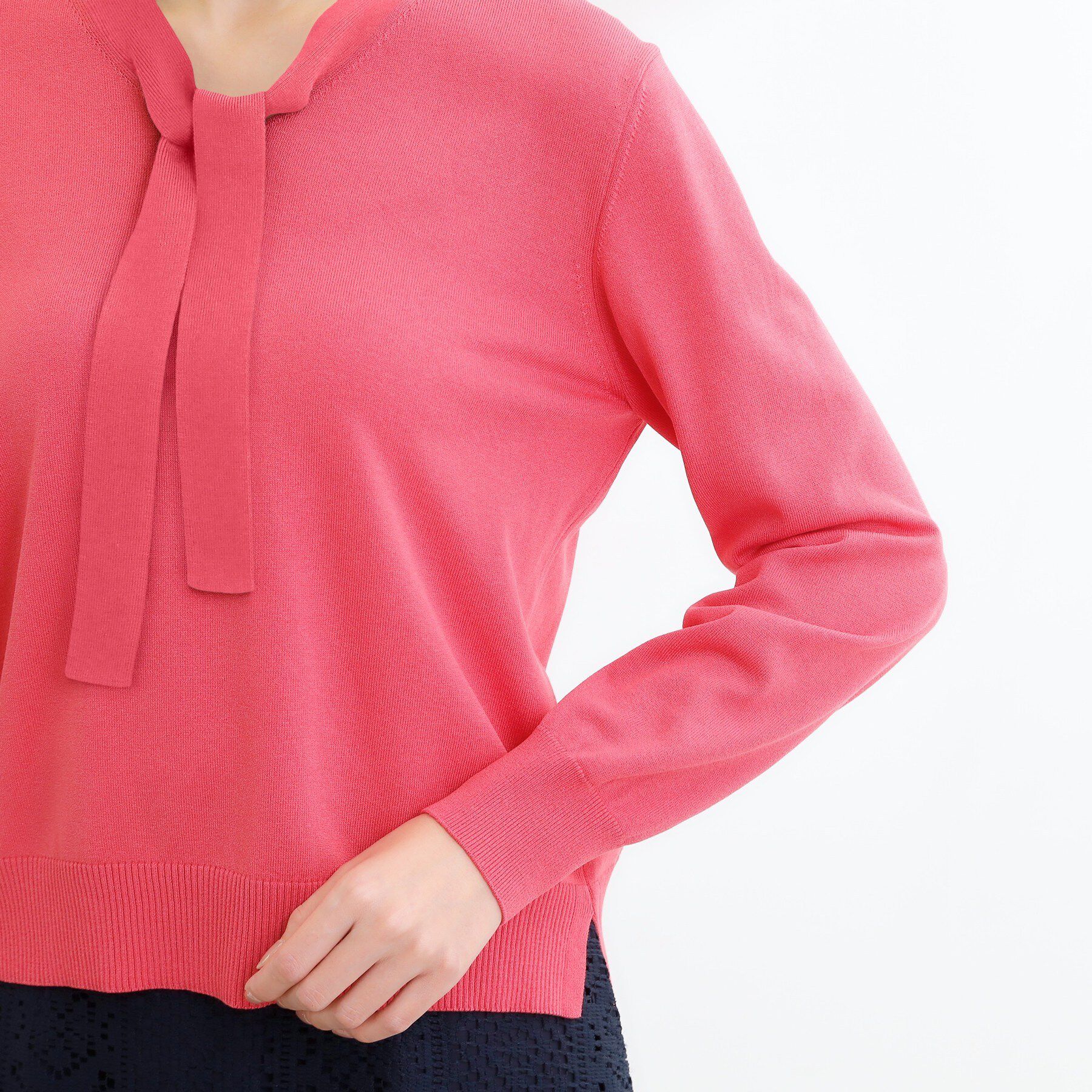 Reflect「ハイゲージボウタイニット」|ニット・セーター|