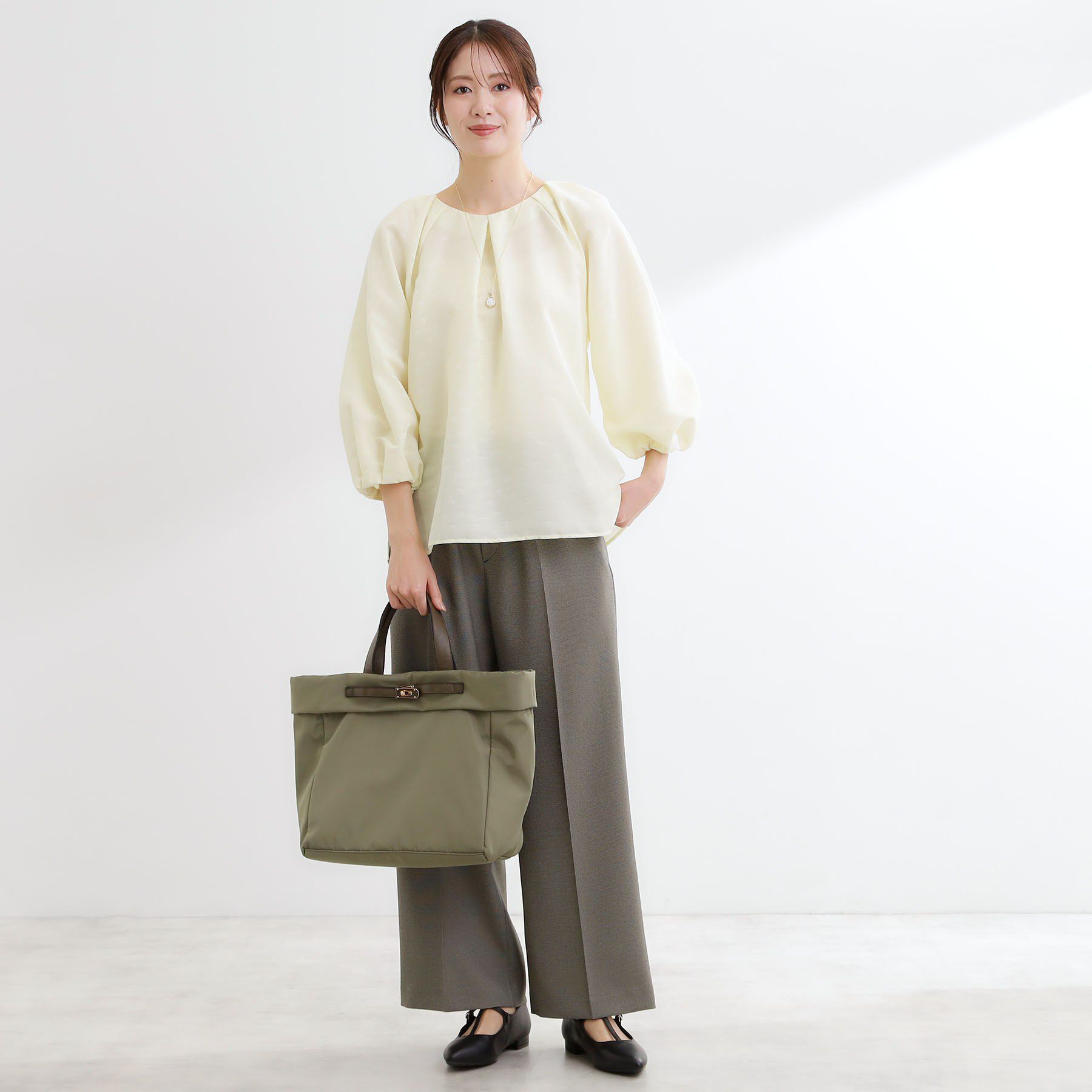 Reflect「【ウエスト総ゴム】チェック柄イージーワイドパンツ」|その他|