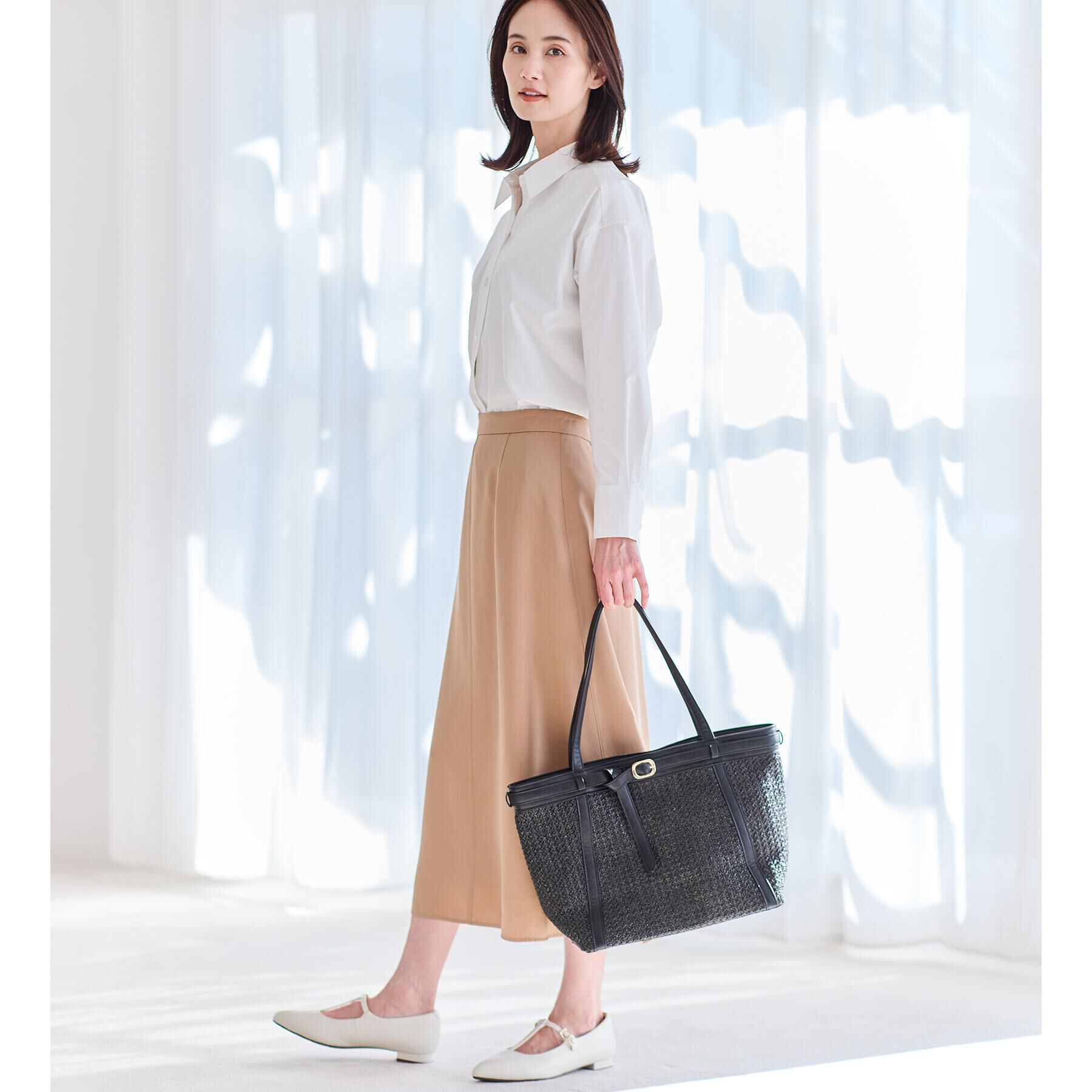 Reflect「フリュイドフレアスカート」|スカート|