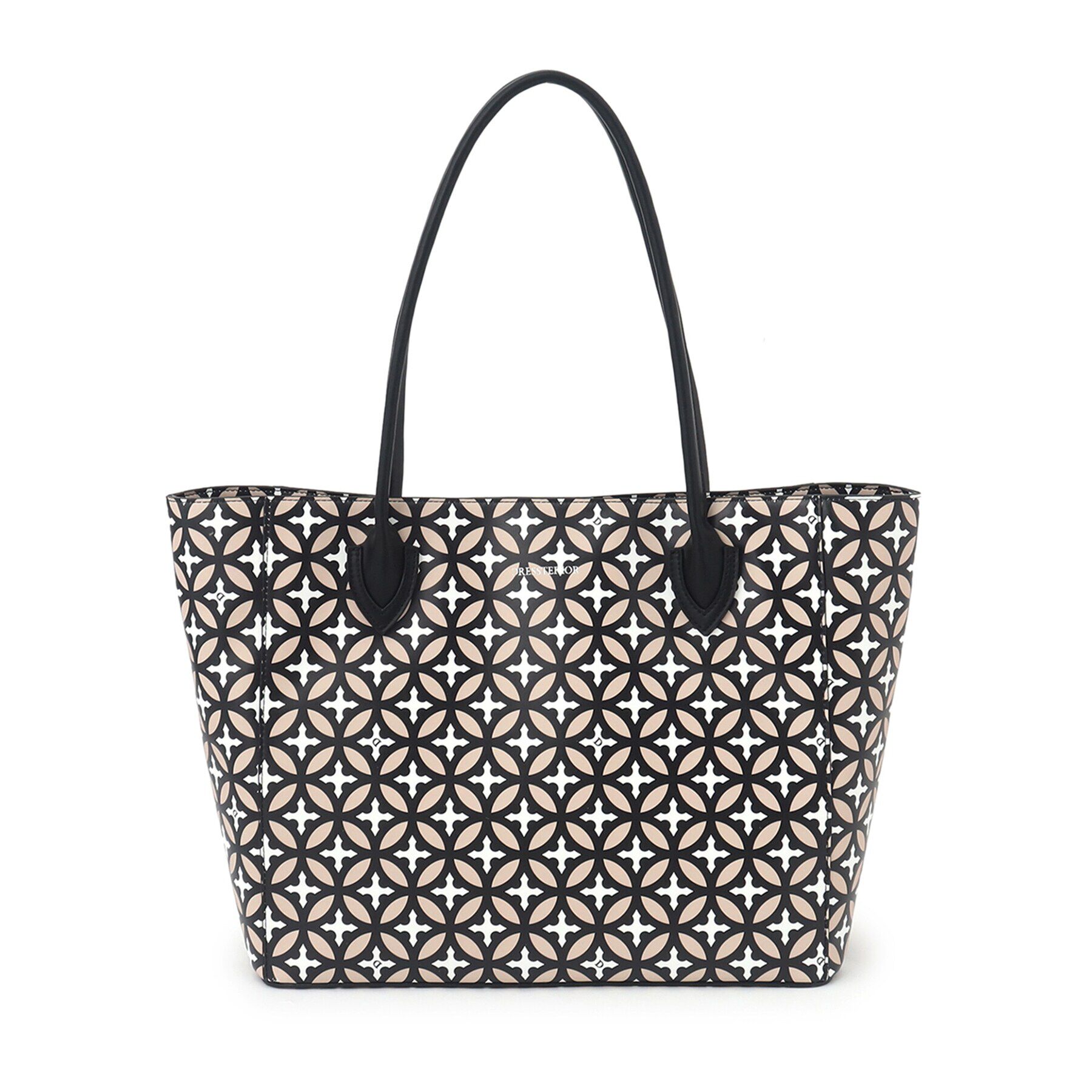 DRESSTERIOR「オーバーラップサークル リサイクルレザートート」|トートバッグ|