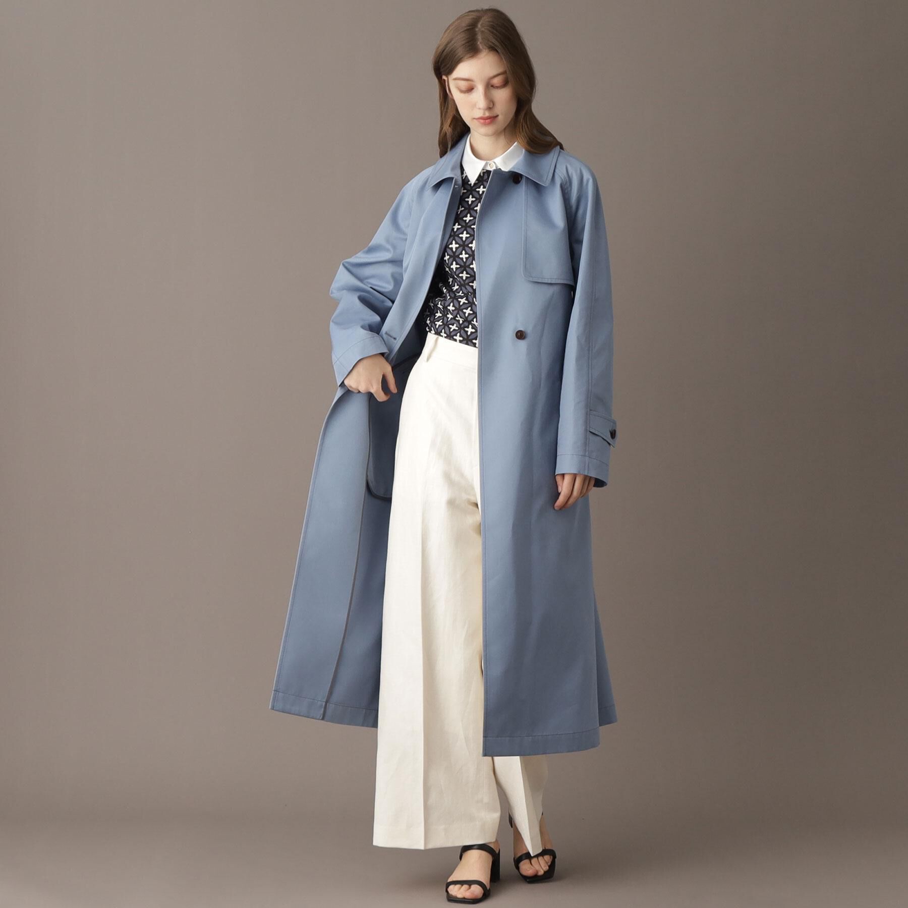 DRESSTERIOR「【ウォッシャブル/美シルエット】ライトトレンチコート」|トレンチコート|