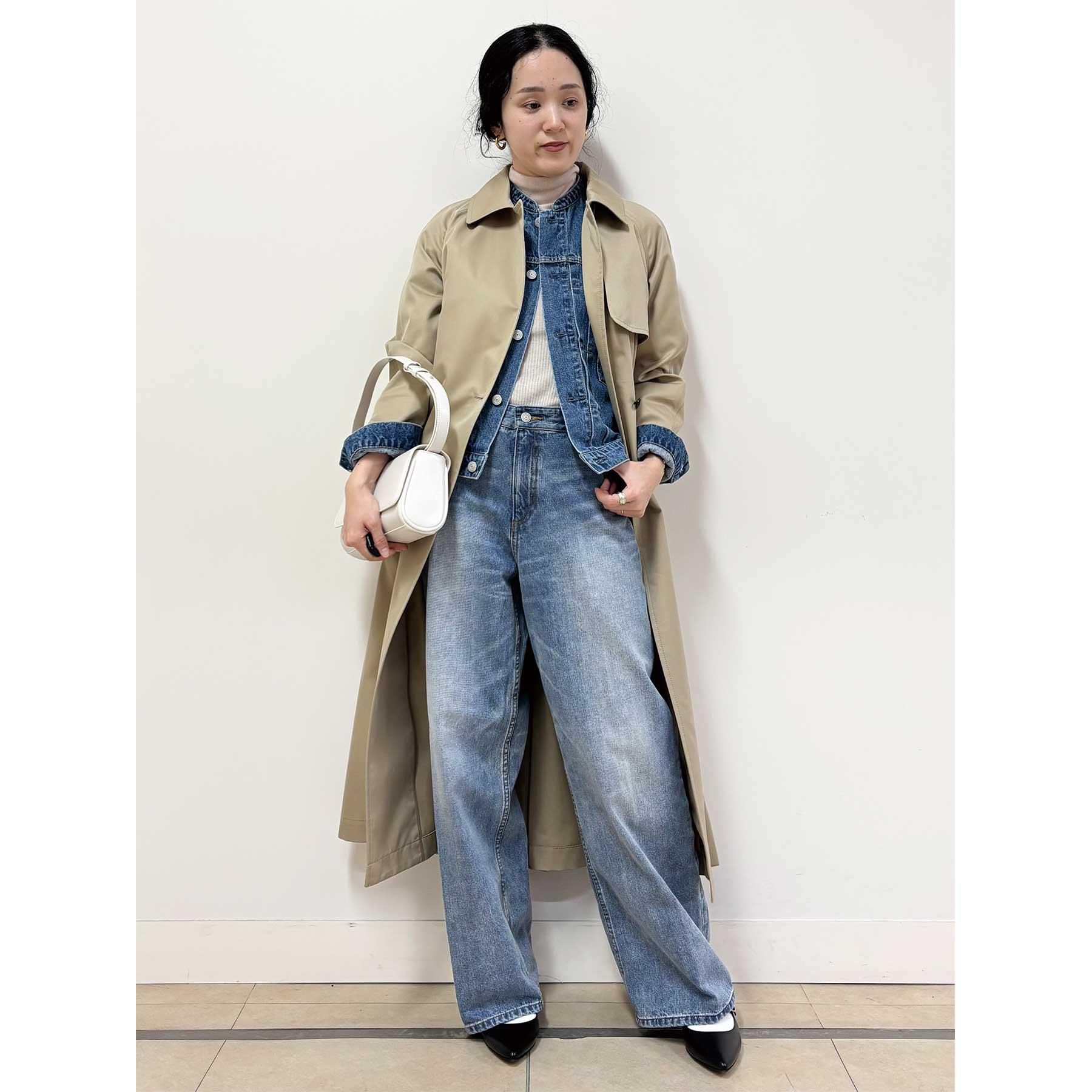 DRESSTERIOR「【ウォッシャブル/美シルエット】ライトトレンチコート」|トレンチコート|