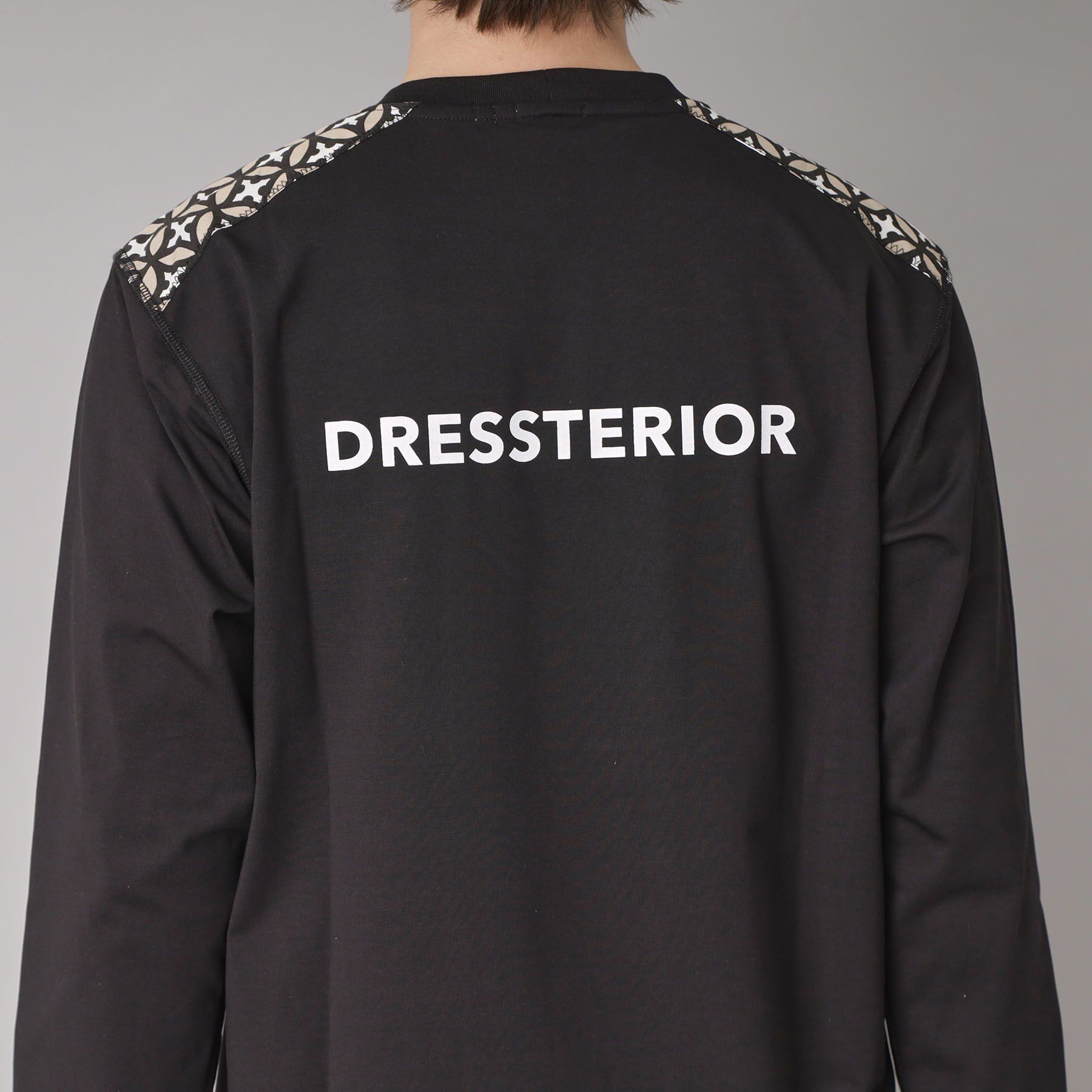 DRESSTERIOR「【接触冷感/UVカット】BACK BREEZE TECH ロングTシャツ」|Tシャツ・カットソー|