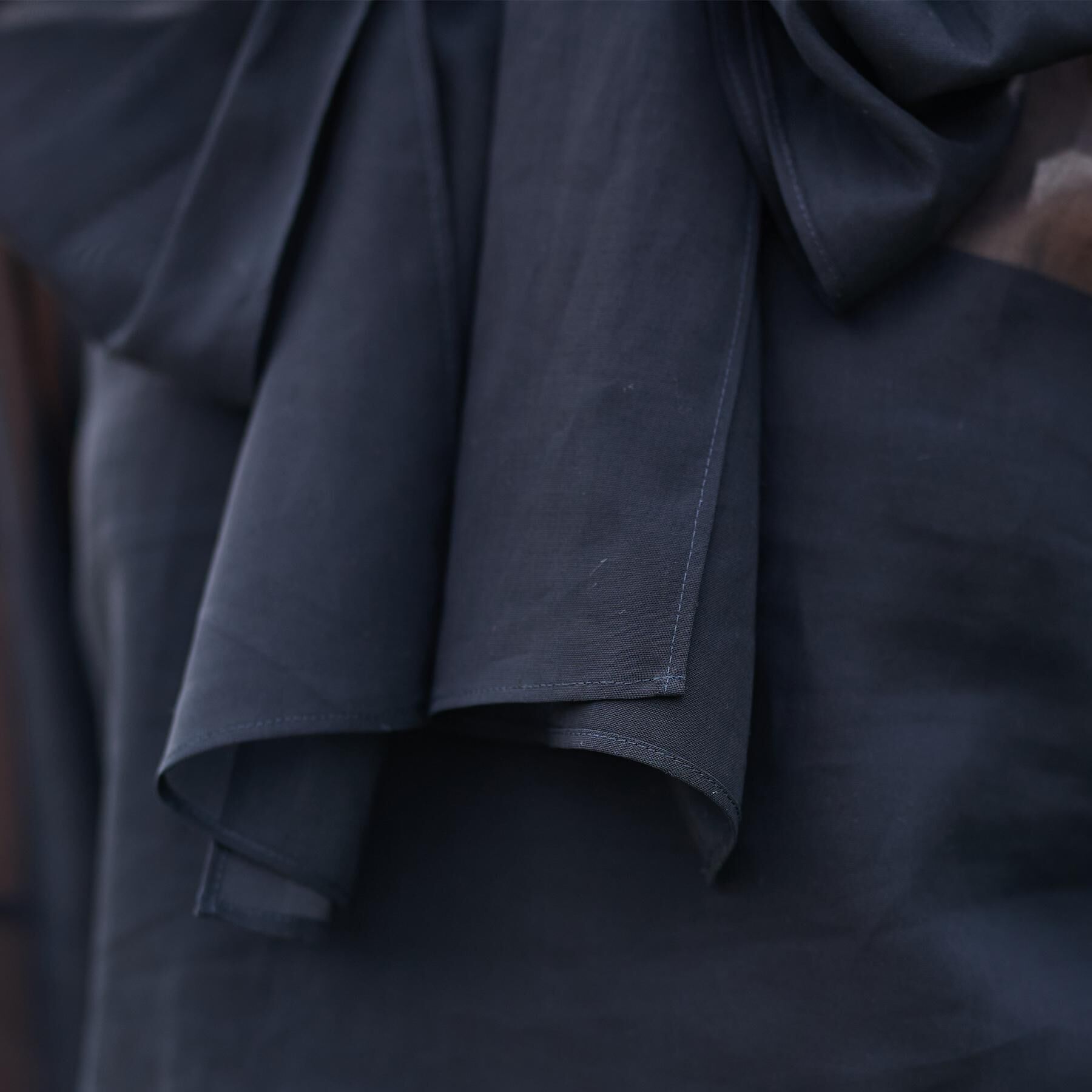 DRESSTERIOR「【2WAY/清涼感】袖ボリュームシア―ボウタイブラウス」|シャツ・ブラウス|