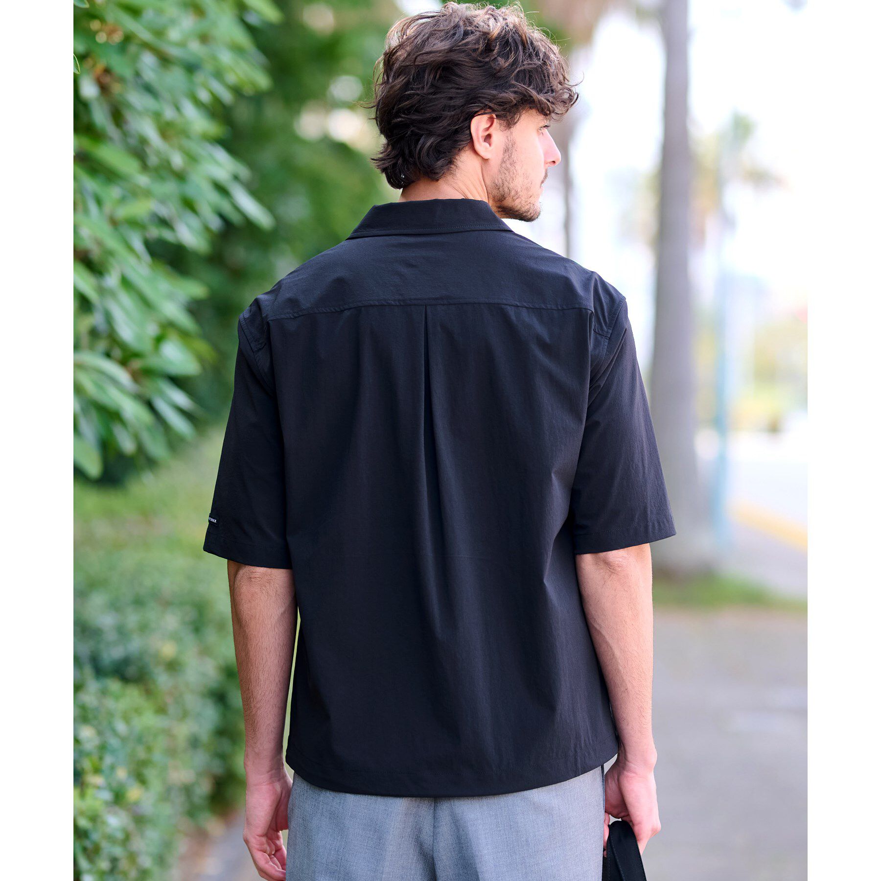 DRESSTERIOR「【セットアップ可】ライトクロス 2WAYストレッチシャツ」|シャツ・ブラウス|