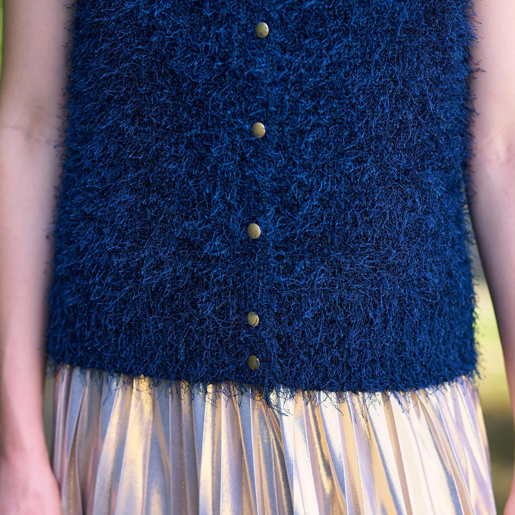 DRESSTERIOR「【洗える/前後2WAY】フェザーヤーン2WAYニットプルオーバー」|ニット・セーター|