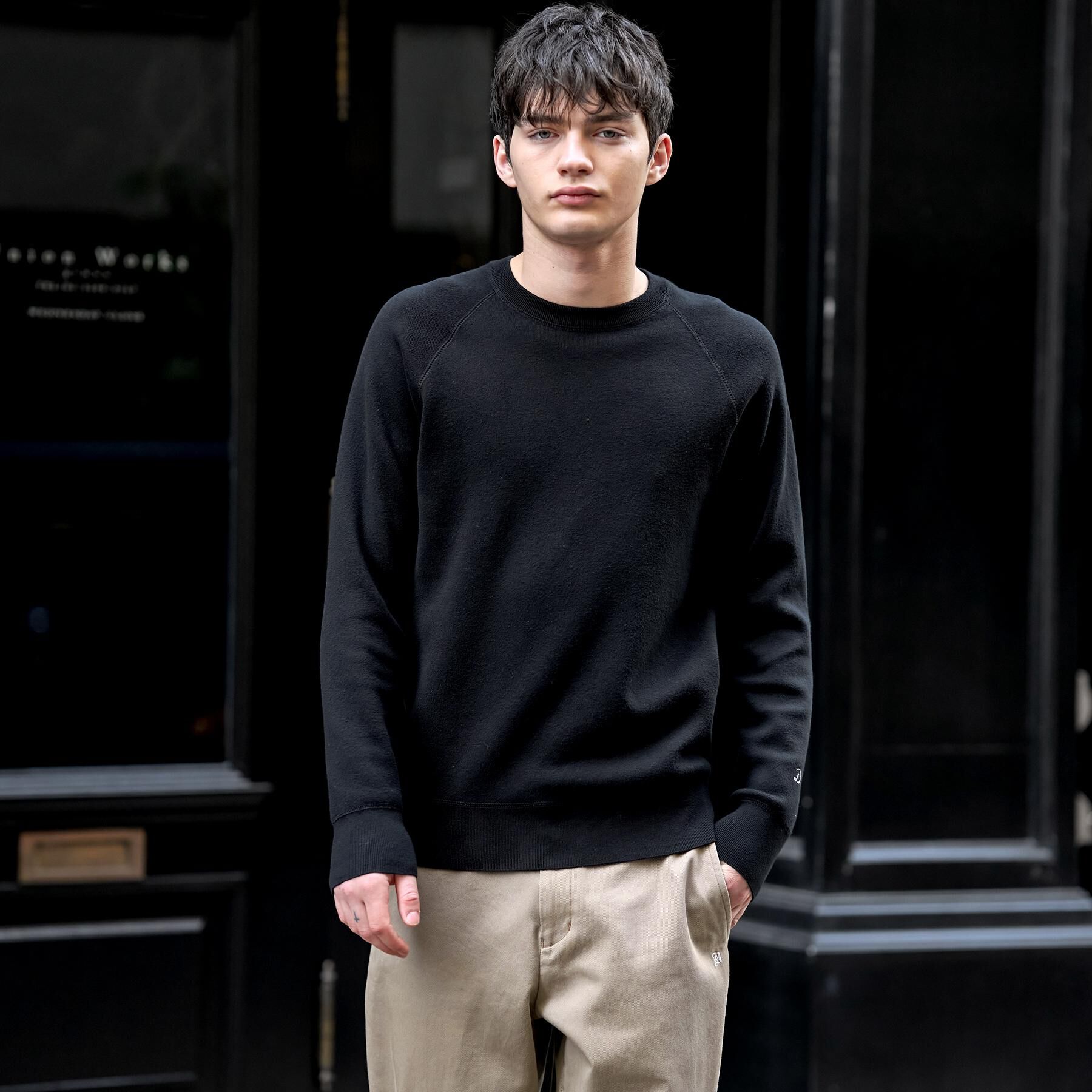 DRESSTERIOR「ウォッシャブル コットンカシミヤスムースニット」|ニット・セーター|