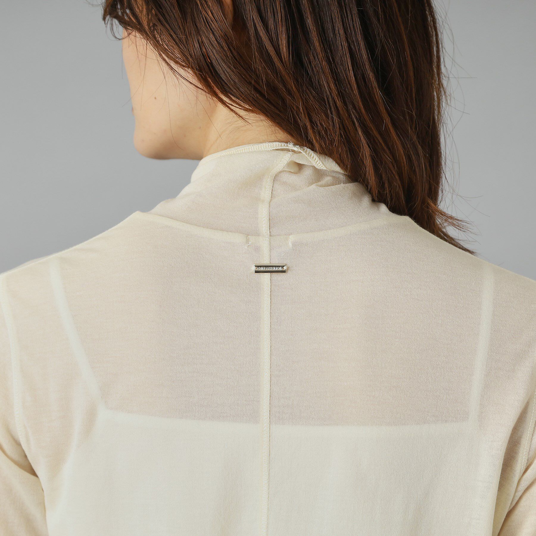 DRESSTERIOR「【シアー素材】シアータートルトップス」|Tシャツ・カットソー|