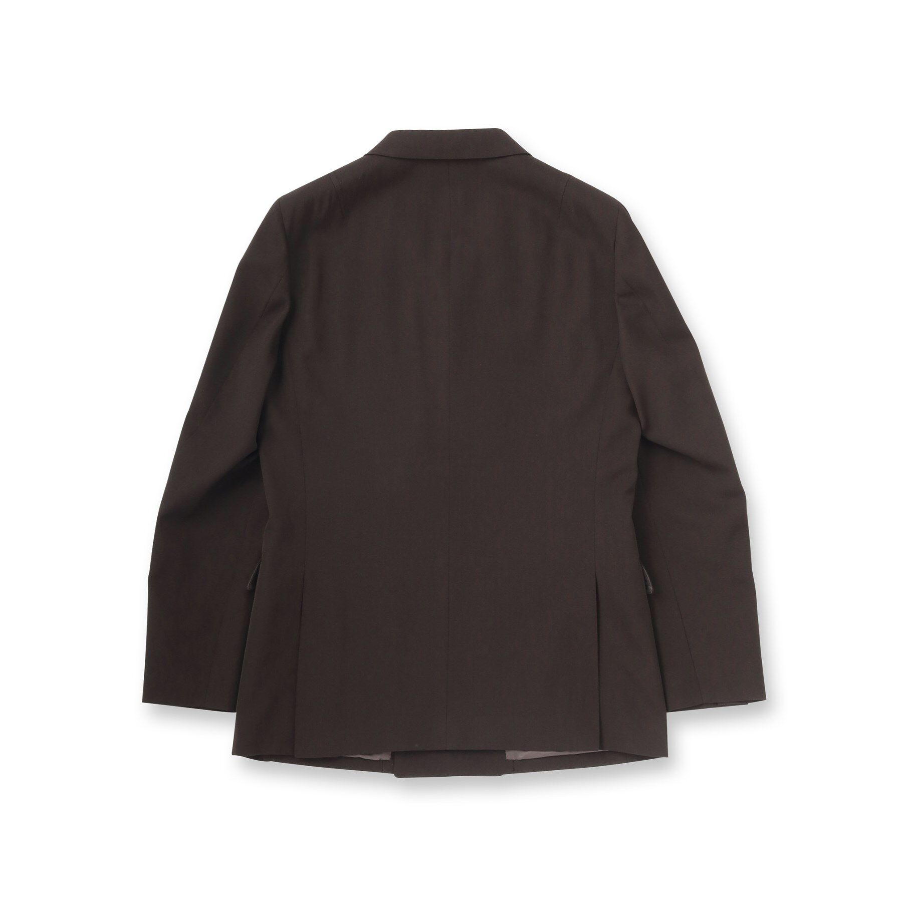DRESSTERIOR「【セットアップ可】ブラウンツイル ダブルジャケット」|テーラードジャケット|