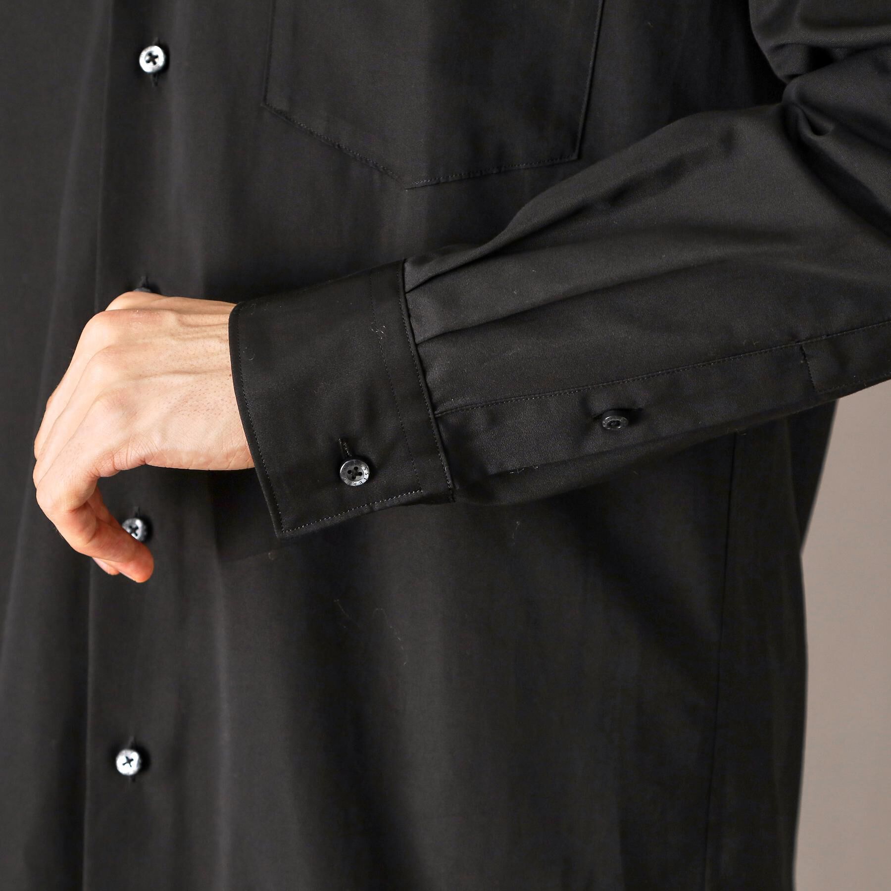 DRESSTERIOR「コットングログランシャツ」|シャツ・ブラウス|