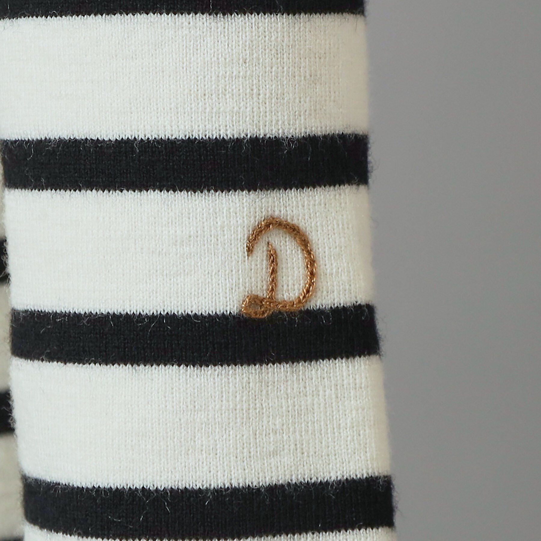 DRESSTERIOR「ストレッチフルニードルボーダーニット」|ニット・セーター|