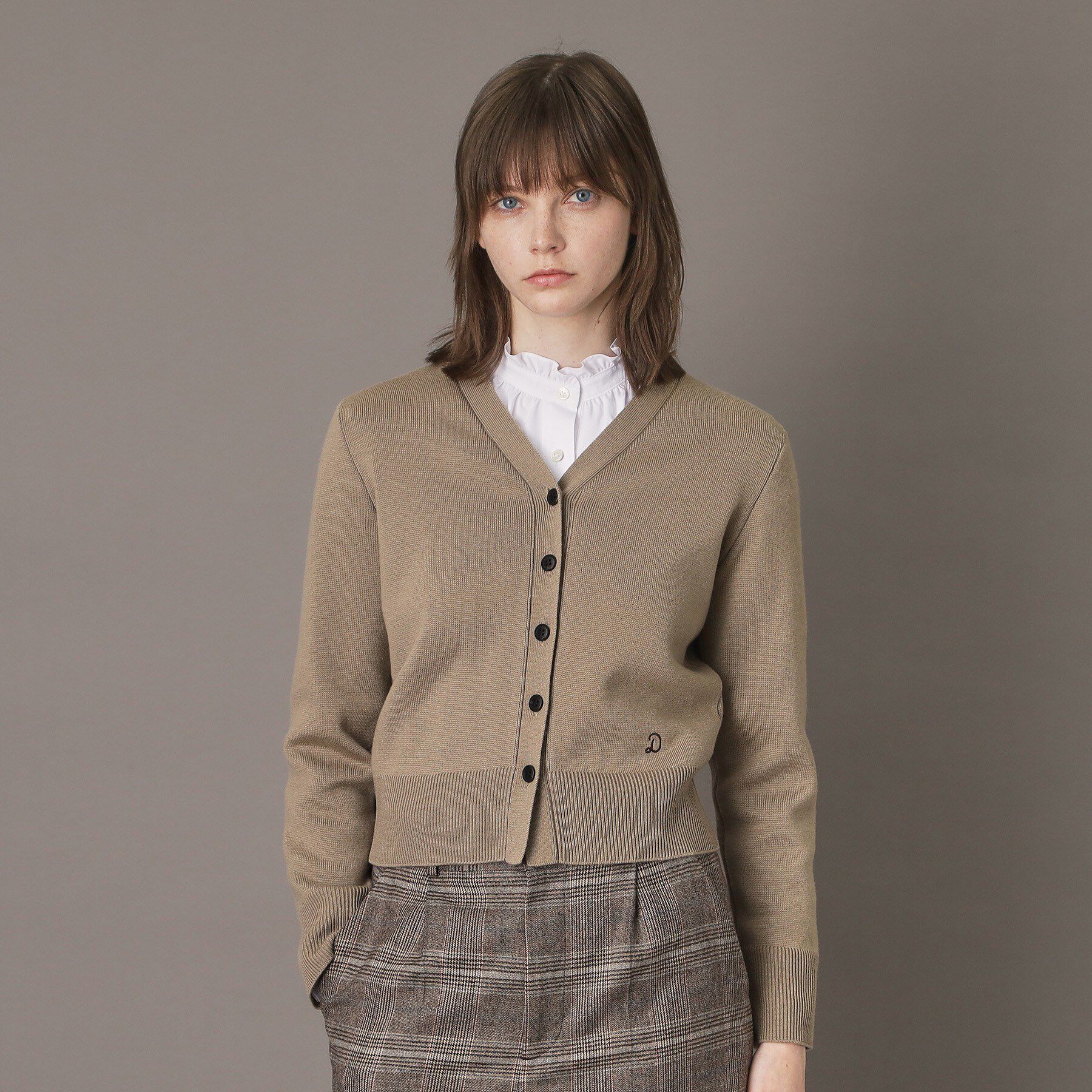 DRESSTERIOR「ミラノリブカーディガン」|カーディガン|