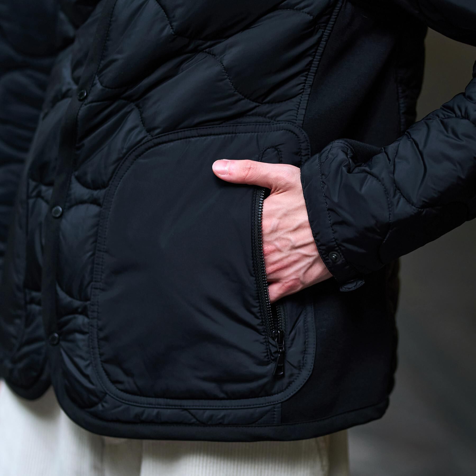 DRESSTERIOR「キルティング ライナージャケット」|ダウン|