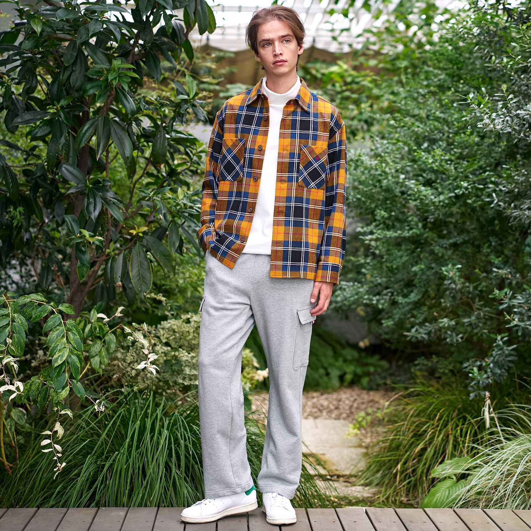 DRESSTERIOR「タータンチェック CPOシャツブルゾン」|シャツ・ブラウス|