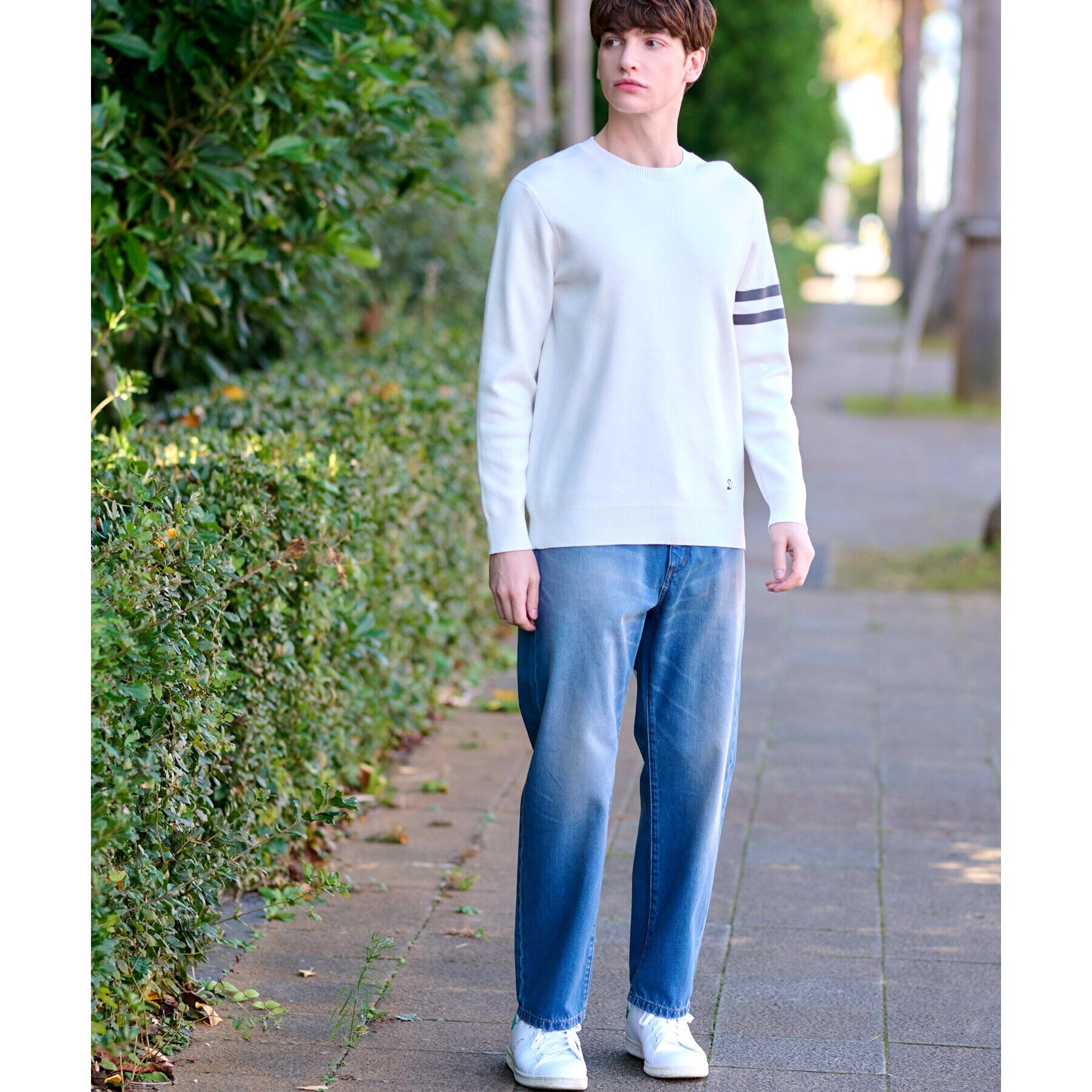 DRESSTERIOR「【Safari5月号掲載】10．6oz コンフォートワイドデニムパンツ」|デニム|