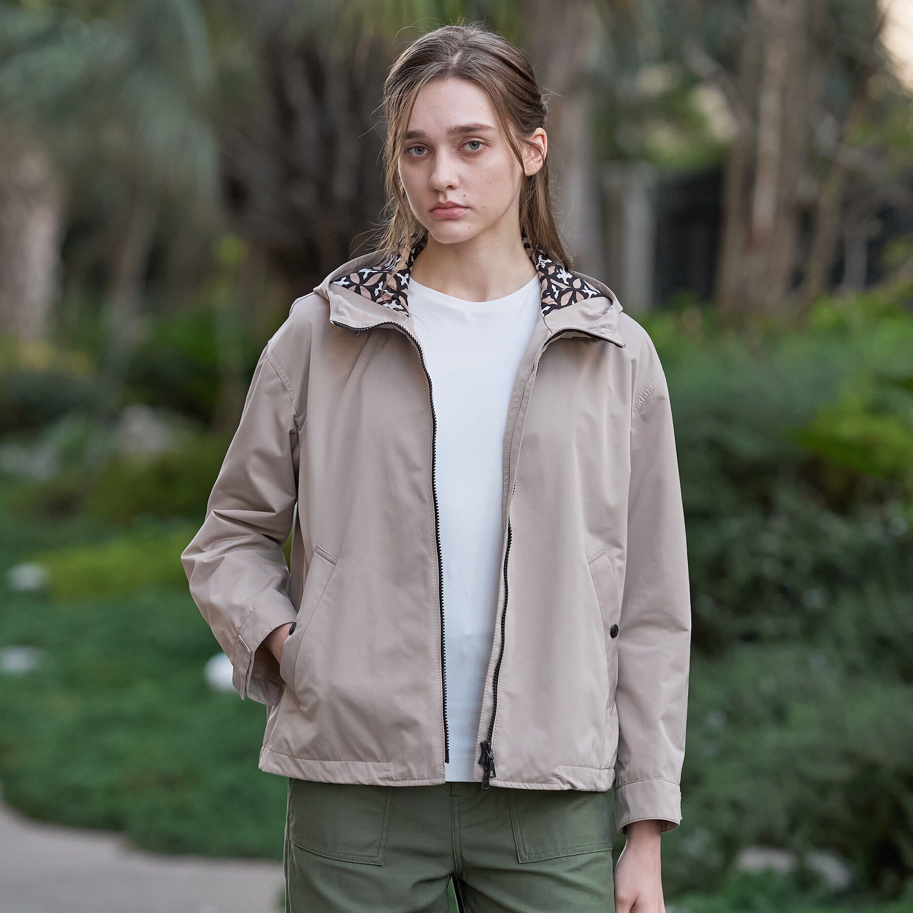 DRESSTERIOR「【ウォッシャブル/撥水素材】撥水ツイル マウンテンパーカー」|ブルゾン・スタジャン|