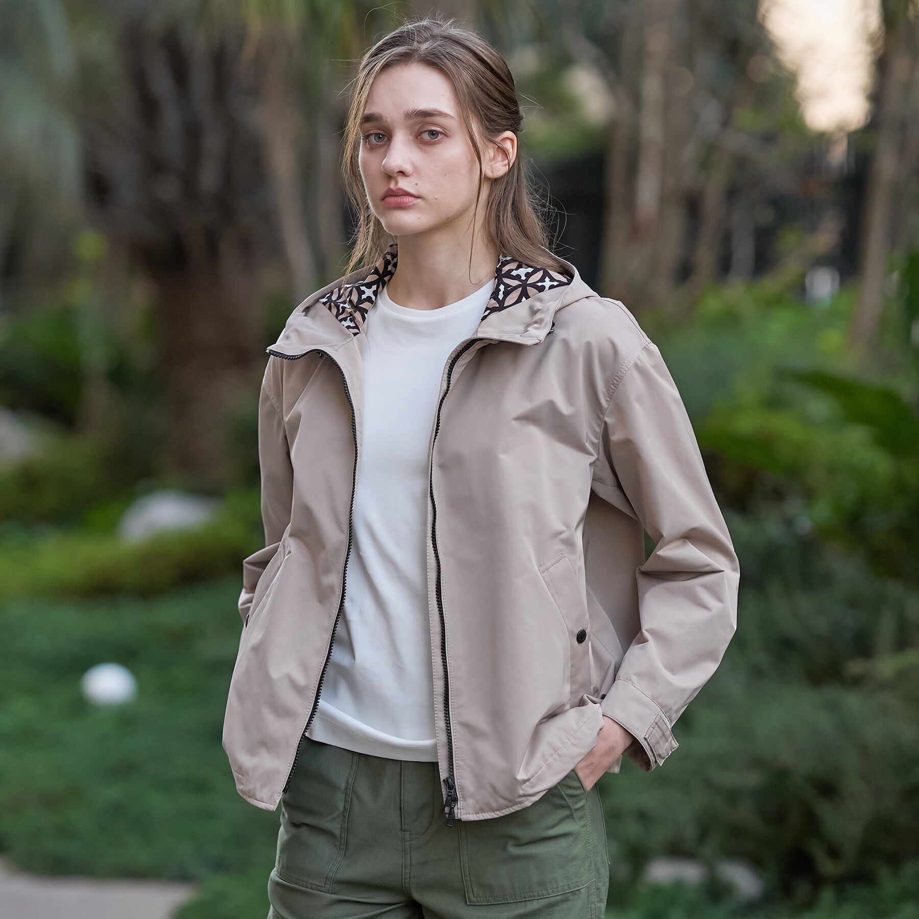 DRESSTERIOR「【ウォッシャブル/撥水素材】撥水ツイル マウンテンパーカー」|ブルゾン・スタジャン|