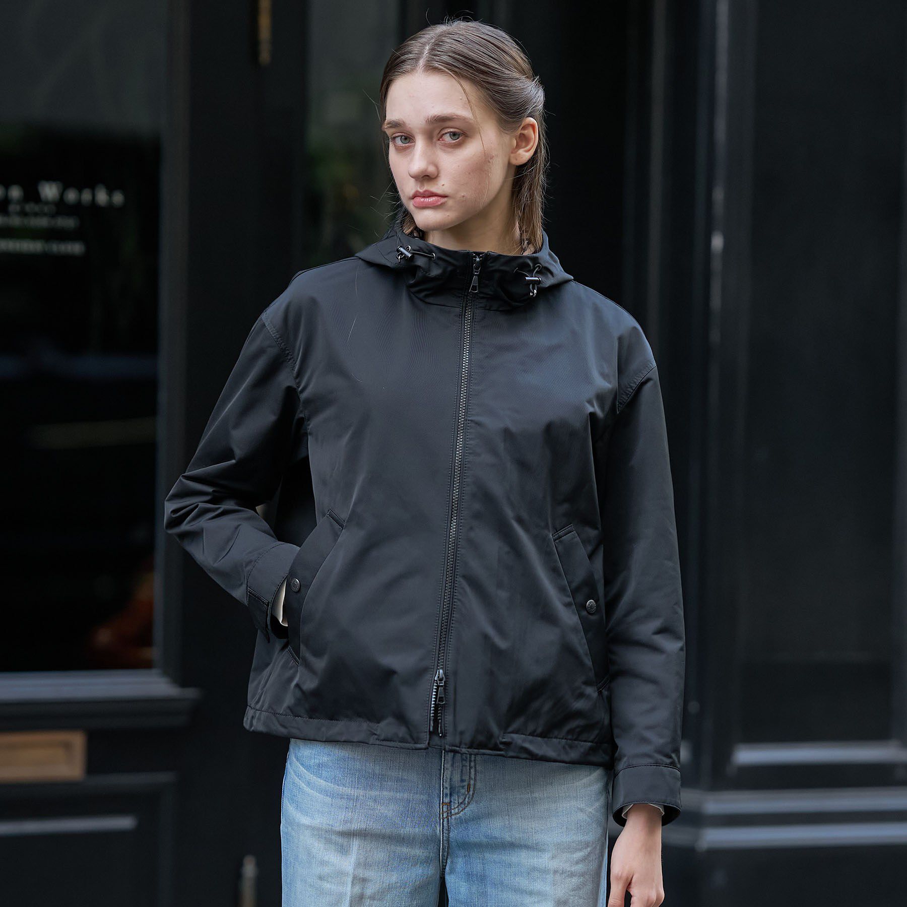 DRESSTERIOR「【ウォッシャブル/撥水素材】撥水ツイル マウンテンパーカー」|ブルゾン・スタジャン|