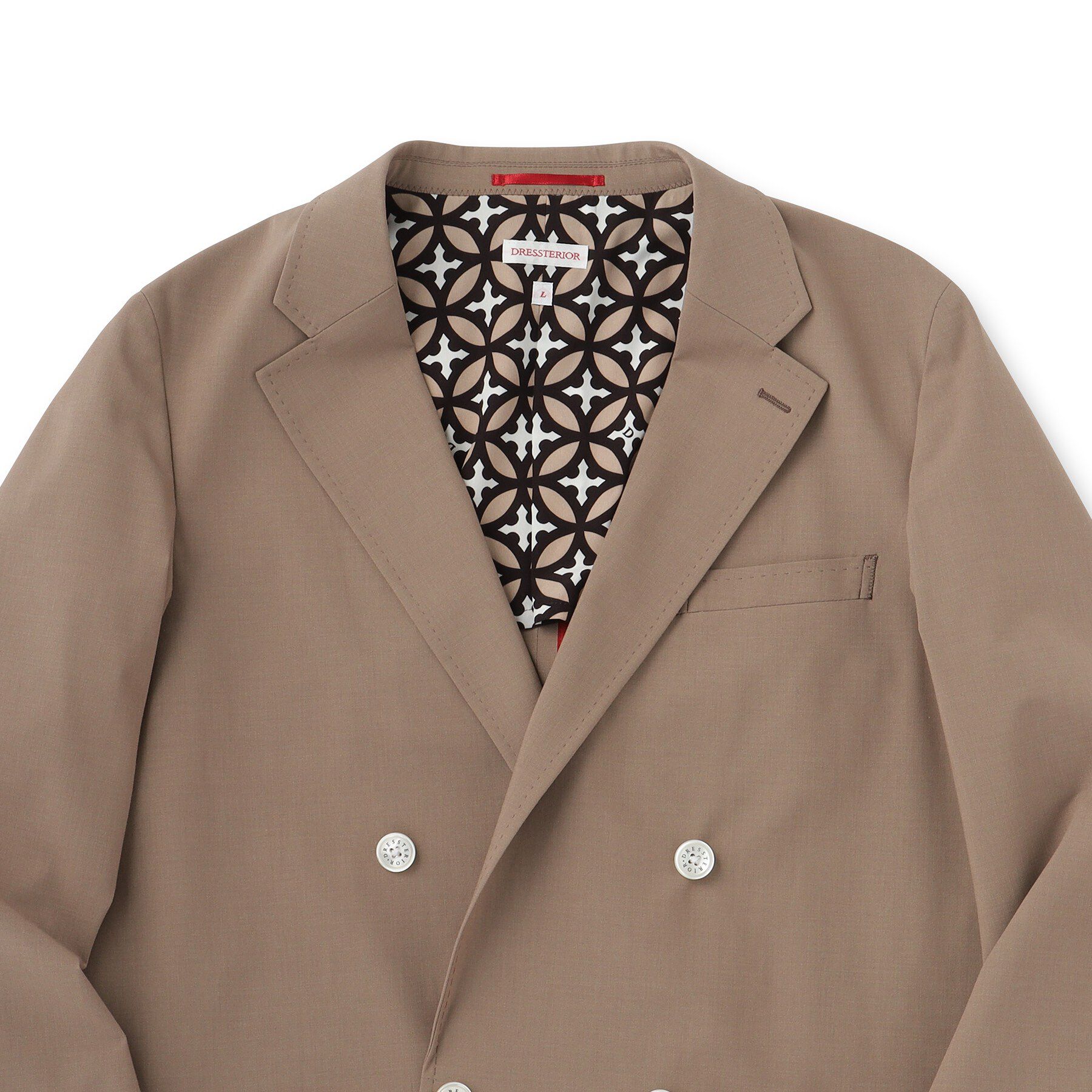 DRESSTERIOR「【セットアップ可】クールタッチ クイックドライ イージージャケット」|テーラードジャケット|