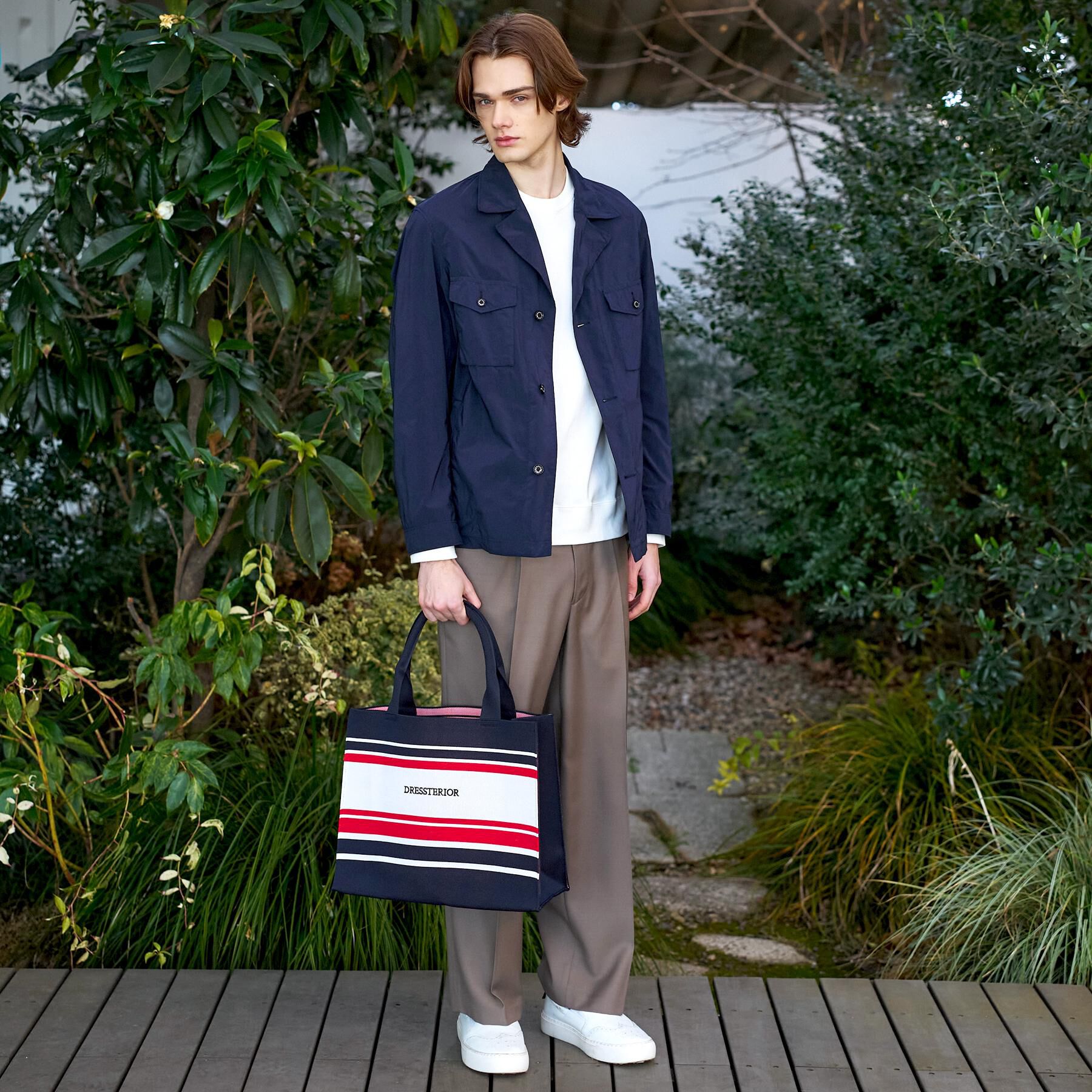 DRESSTERIOR「ガーメントダイ M65フィールドジャケット」|ブルゾン・スタジャン|