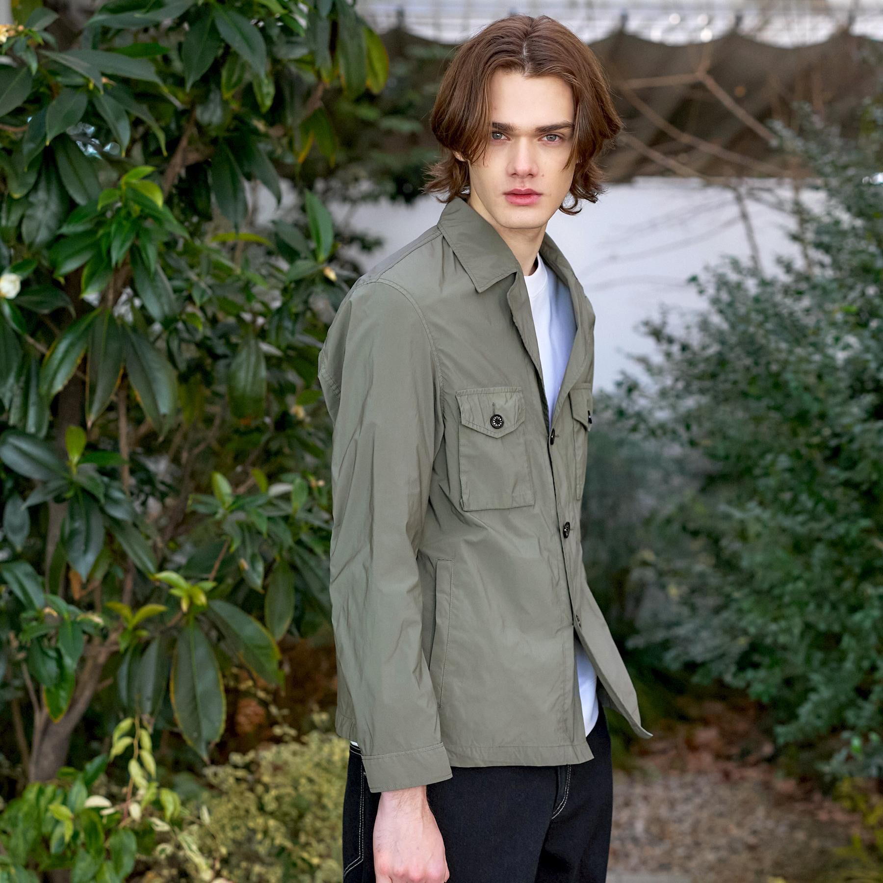 DRESSTERIOR「ガーメントダイ M65フィールドジャケット」|ブルゾン・スタジャン|