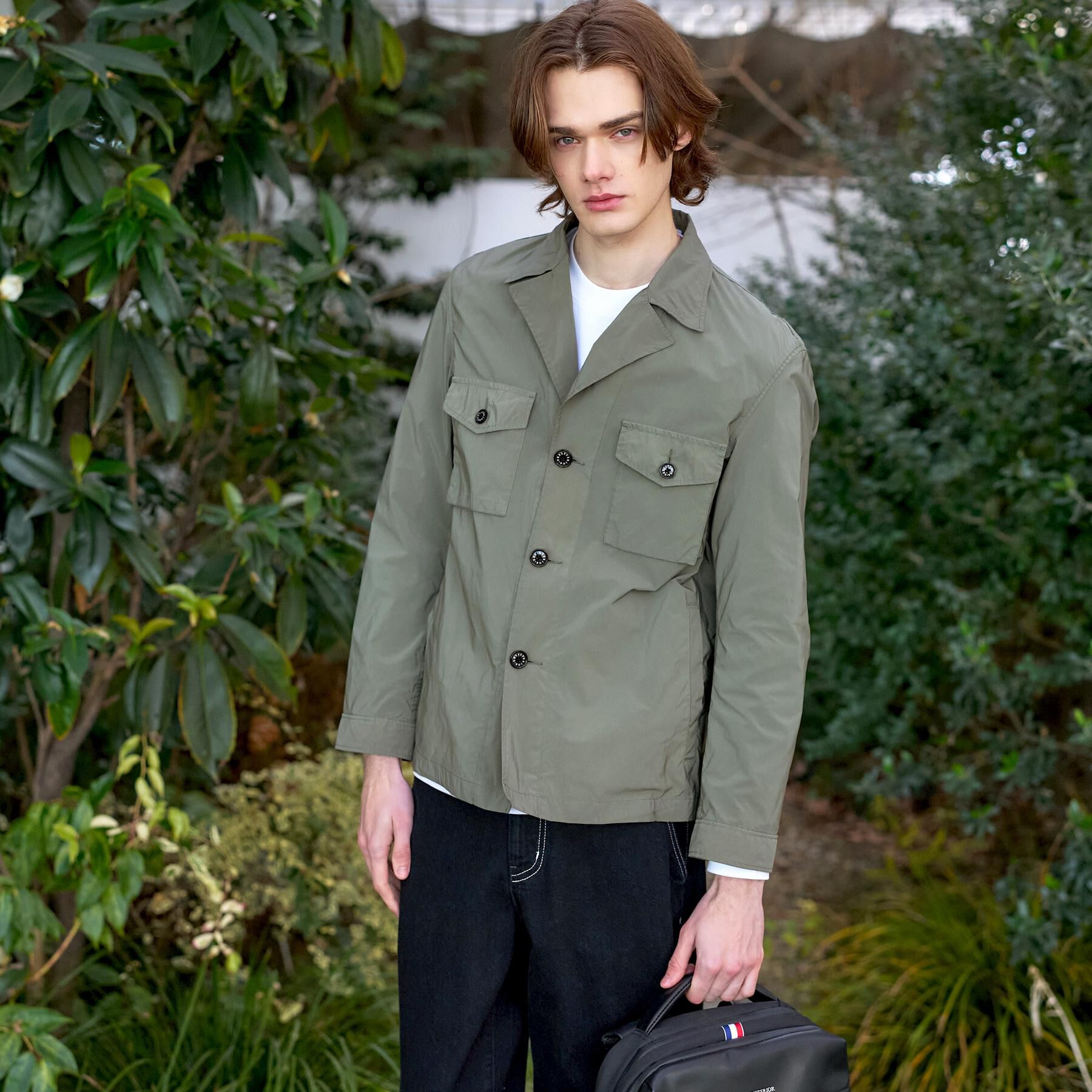 DRESSTERIOR「ガーメントダイ M65フィールドジャケット」|ブルゾン・スタジャン|