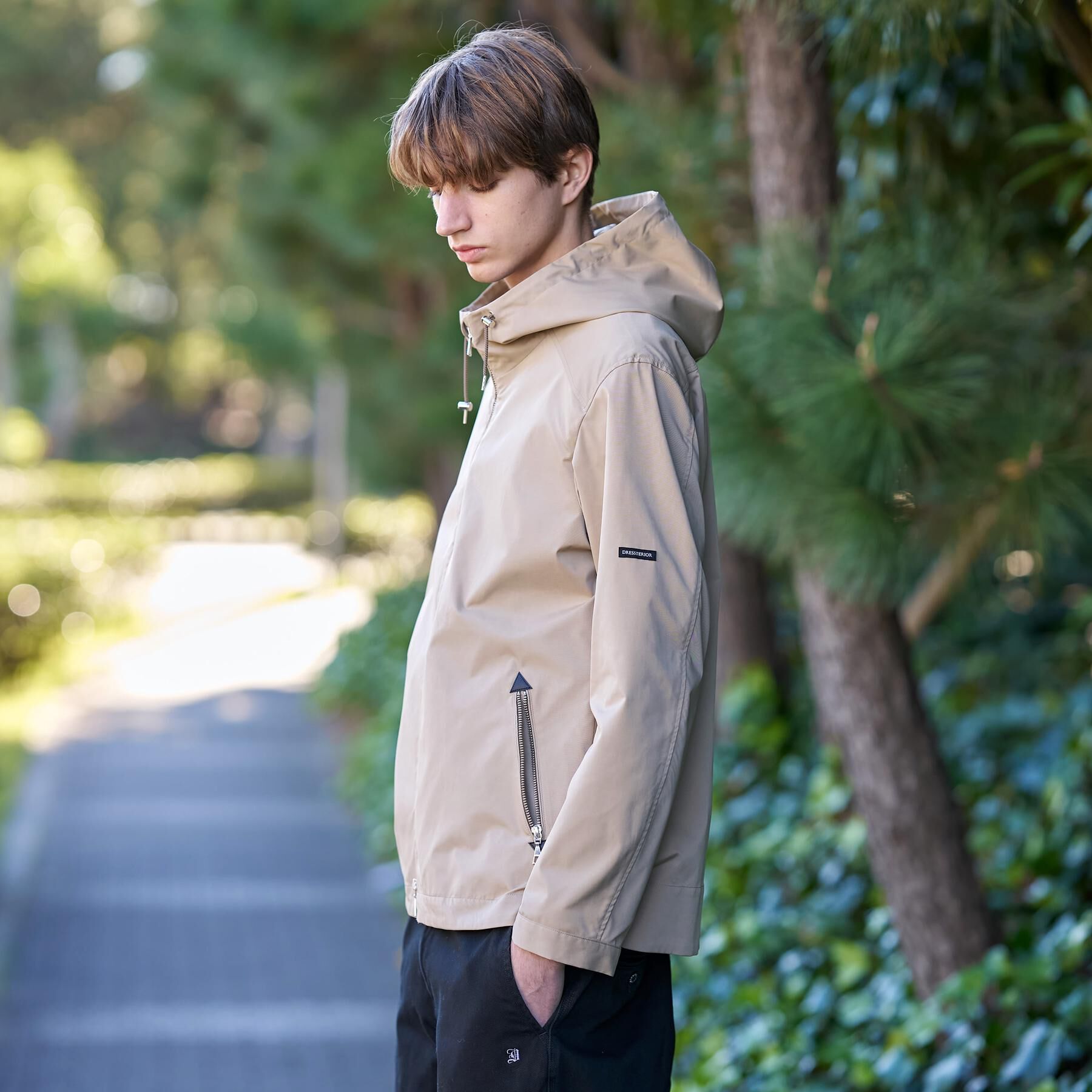 DRESSTERIOR「【撥水/透湿素材】LIMONTA ハイスペックパーカー」|ブルゾン・スタジャン|