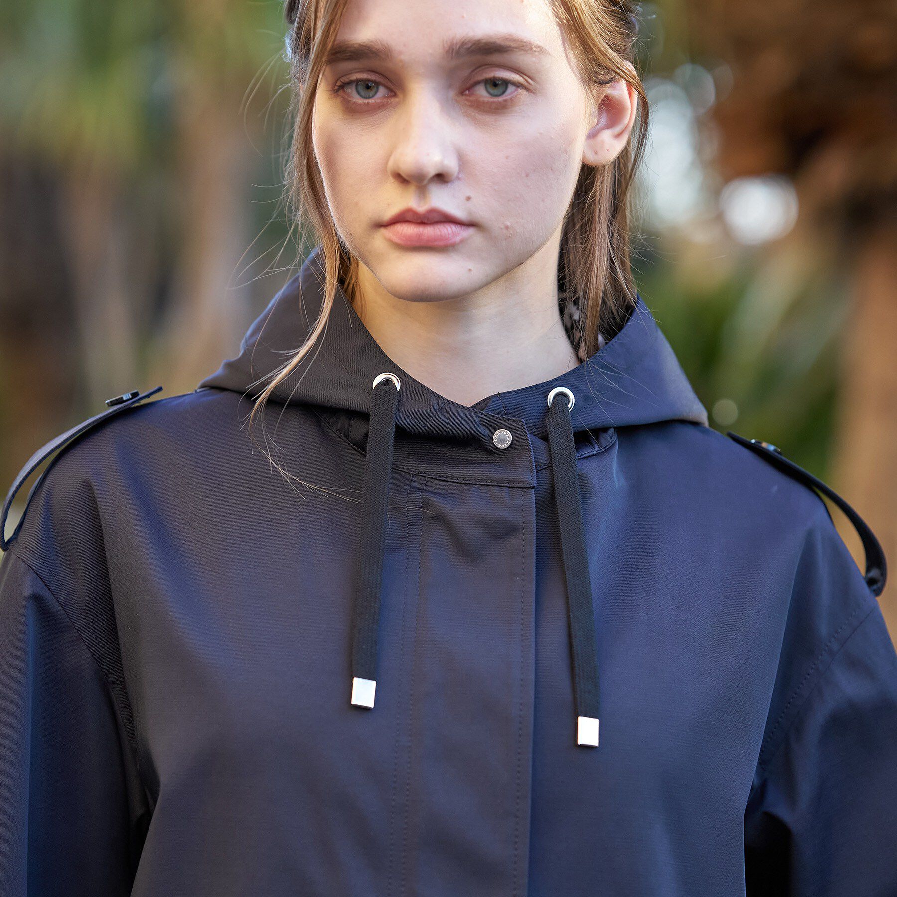 DRESSTERIOR「【ウォッシャブル/撥水素材】Ａライン ショートモッズコート」|ブルゾン・スタジャン|