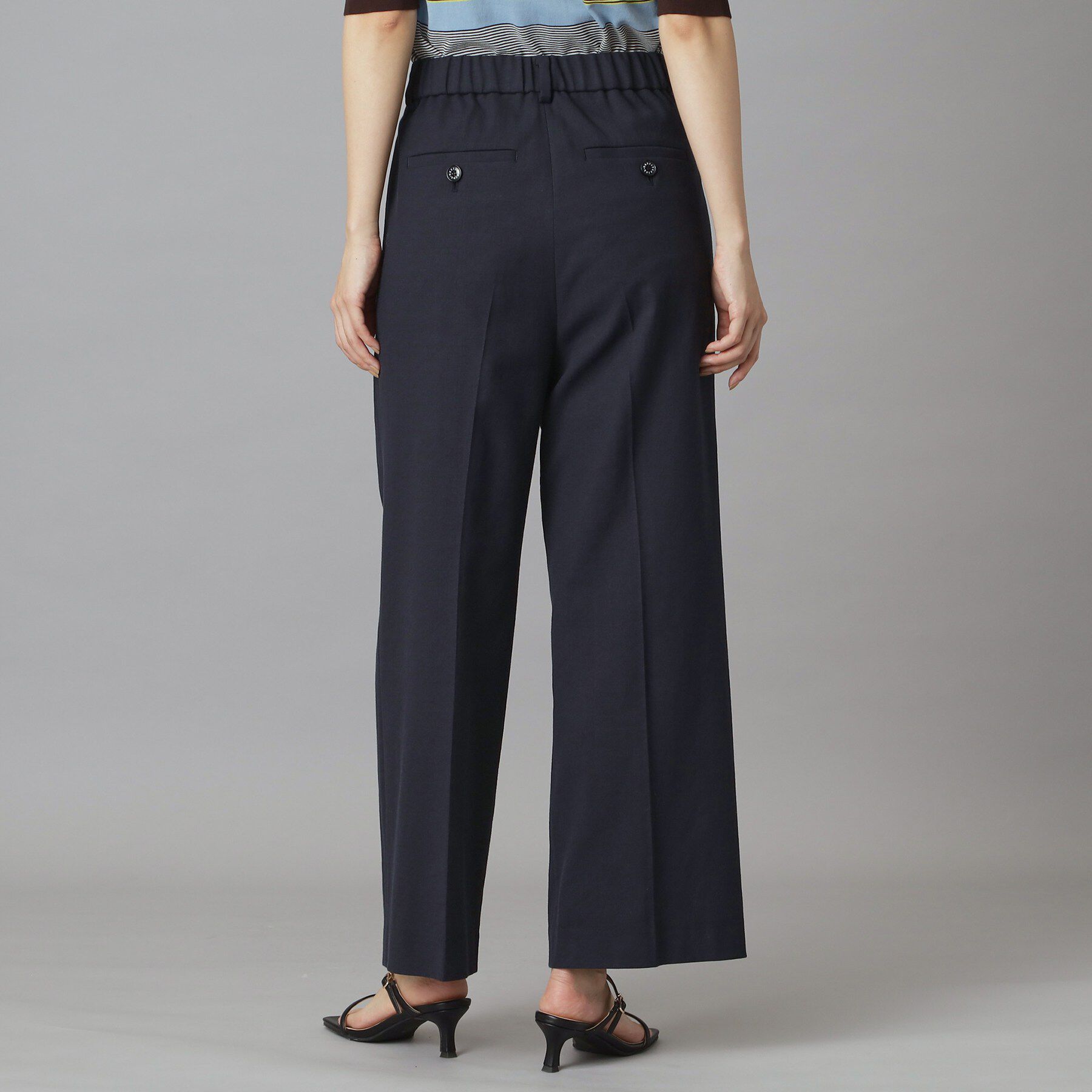 DRESSTERIOR「【吸水速乾/セットアップ可】リネンブレンドオックスストレートパンツ」|その他|