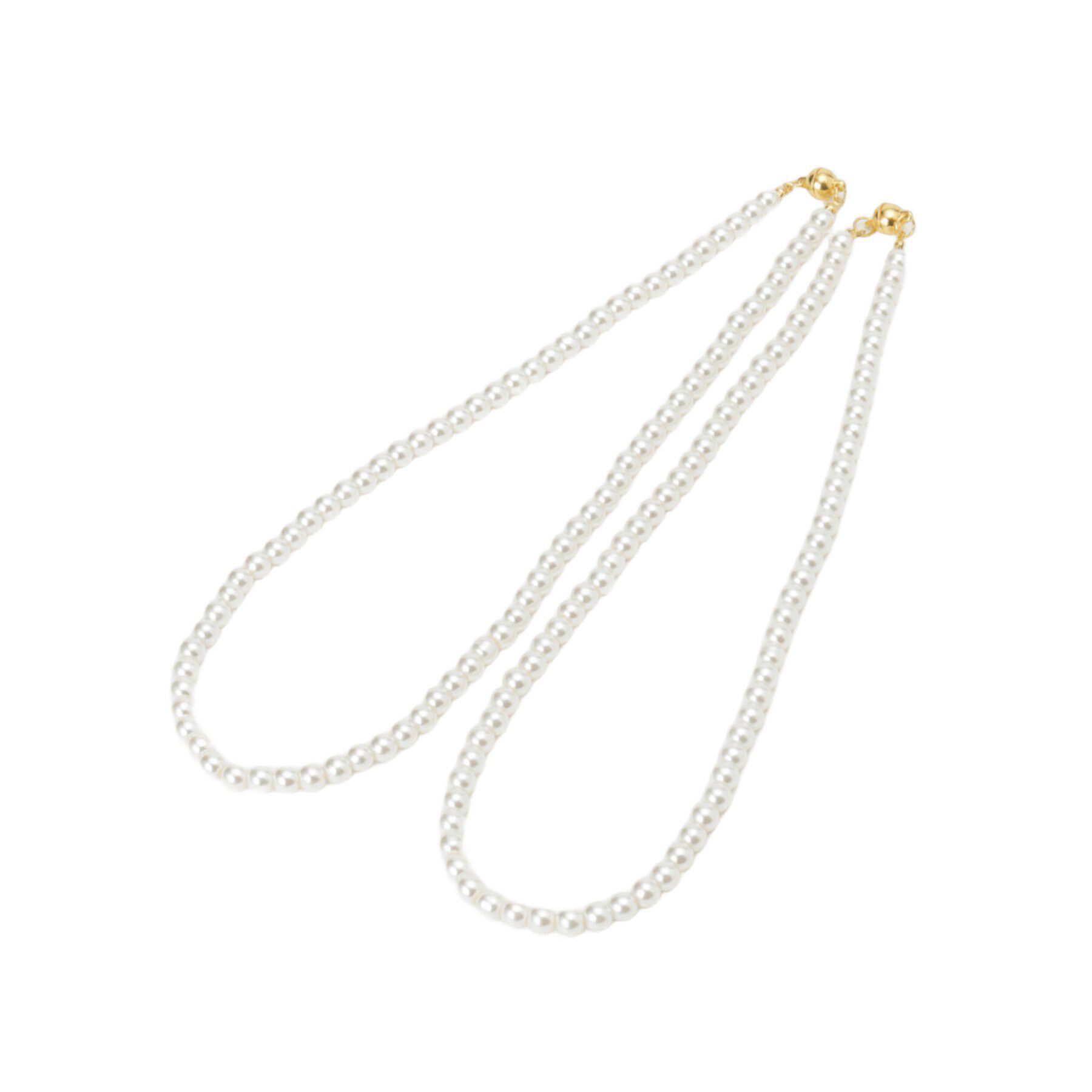 DRESSTERIOR「ガラスパール2WAYネックレス」|ネックレス|