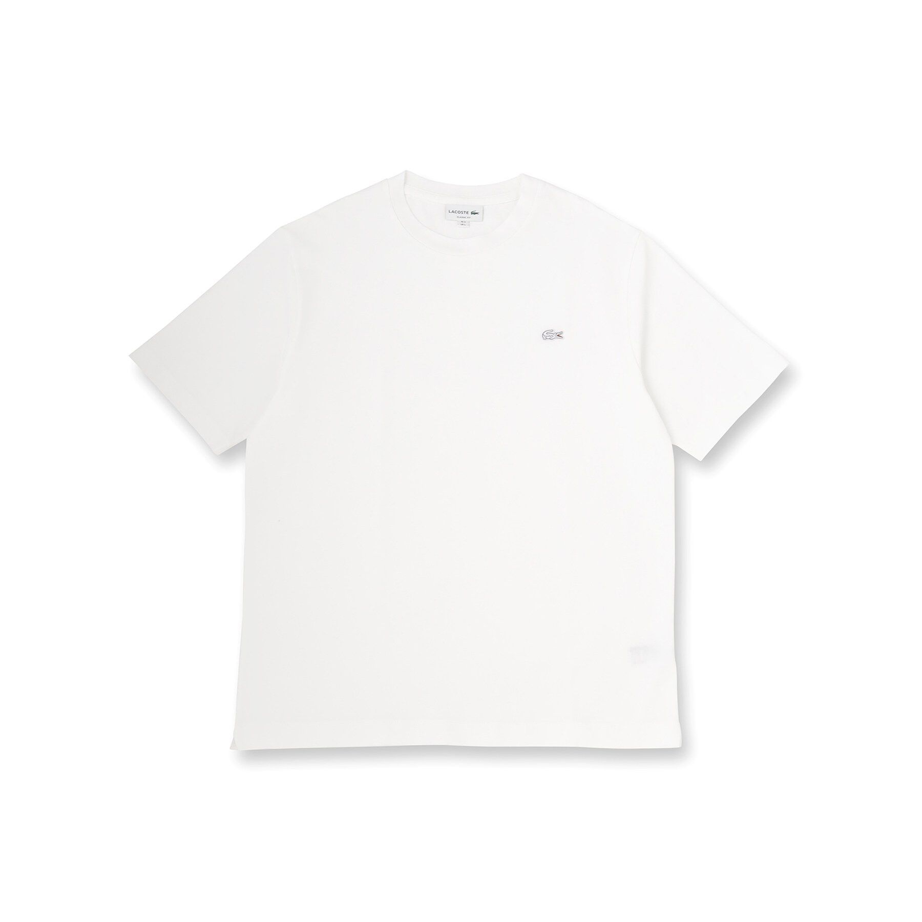 DRESSTERIOR「LACOSTE（ラコステ）アウトラインクロッククルーネックTシャツ」|Tシャツ・カットソー|