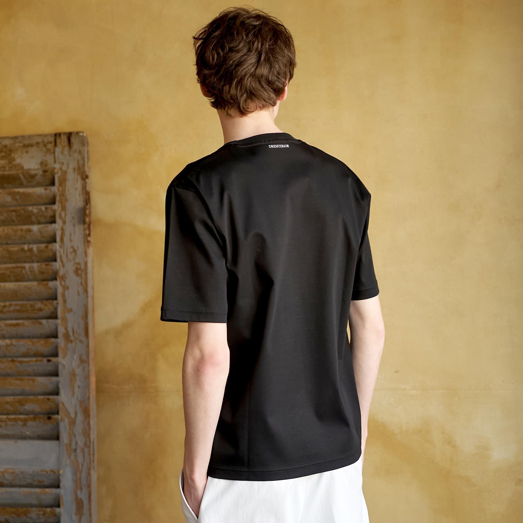 DRESSTERIOR「【接触冷感／抗菌防臭／消臭】ICE CLEAR COTTON ポケットTシャツ」|Tシャツ・カットソー|