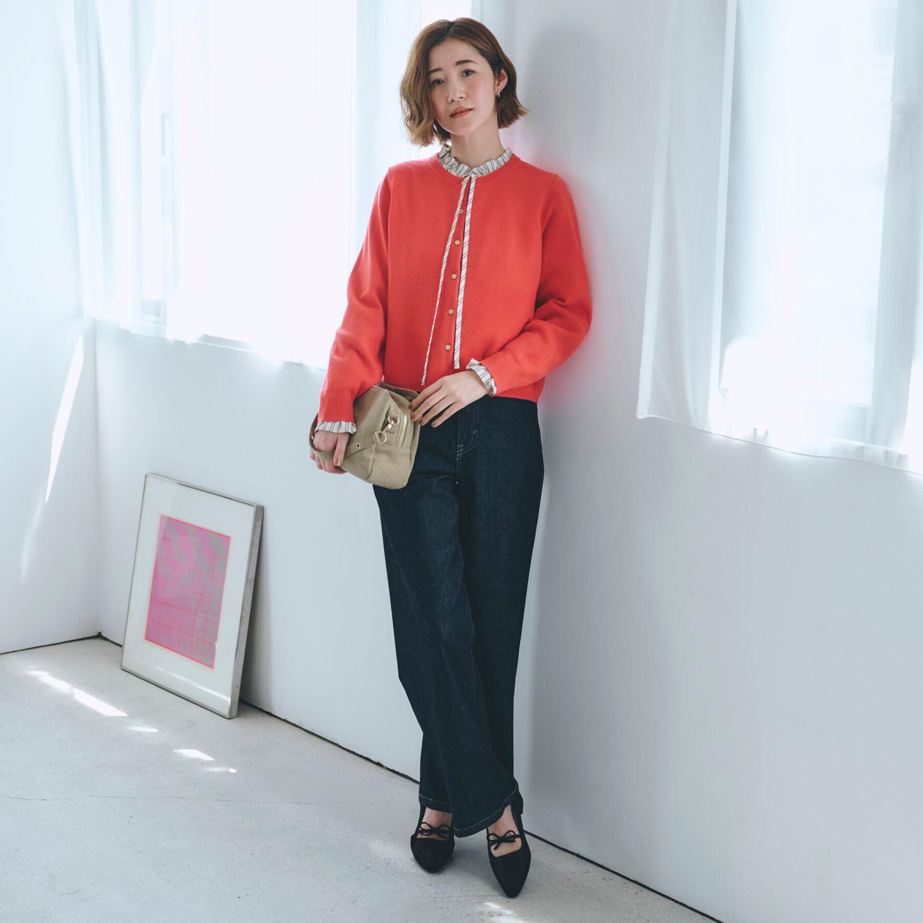 grove「【SOMETHING&times;grove別注】LISAWIDE DENIM PANTS」|デニム|