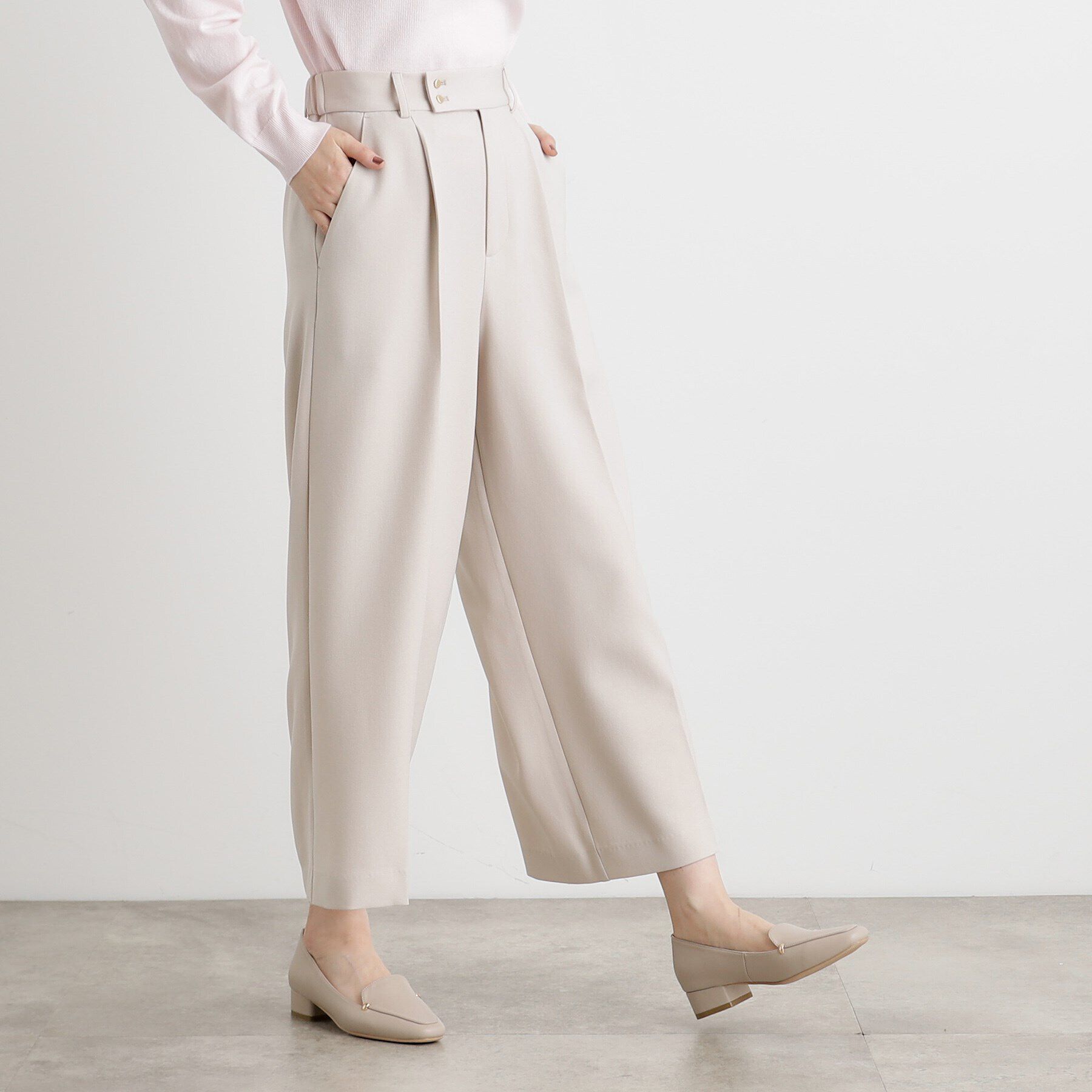 grove「クロップドワイドパンツ」|その他|