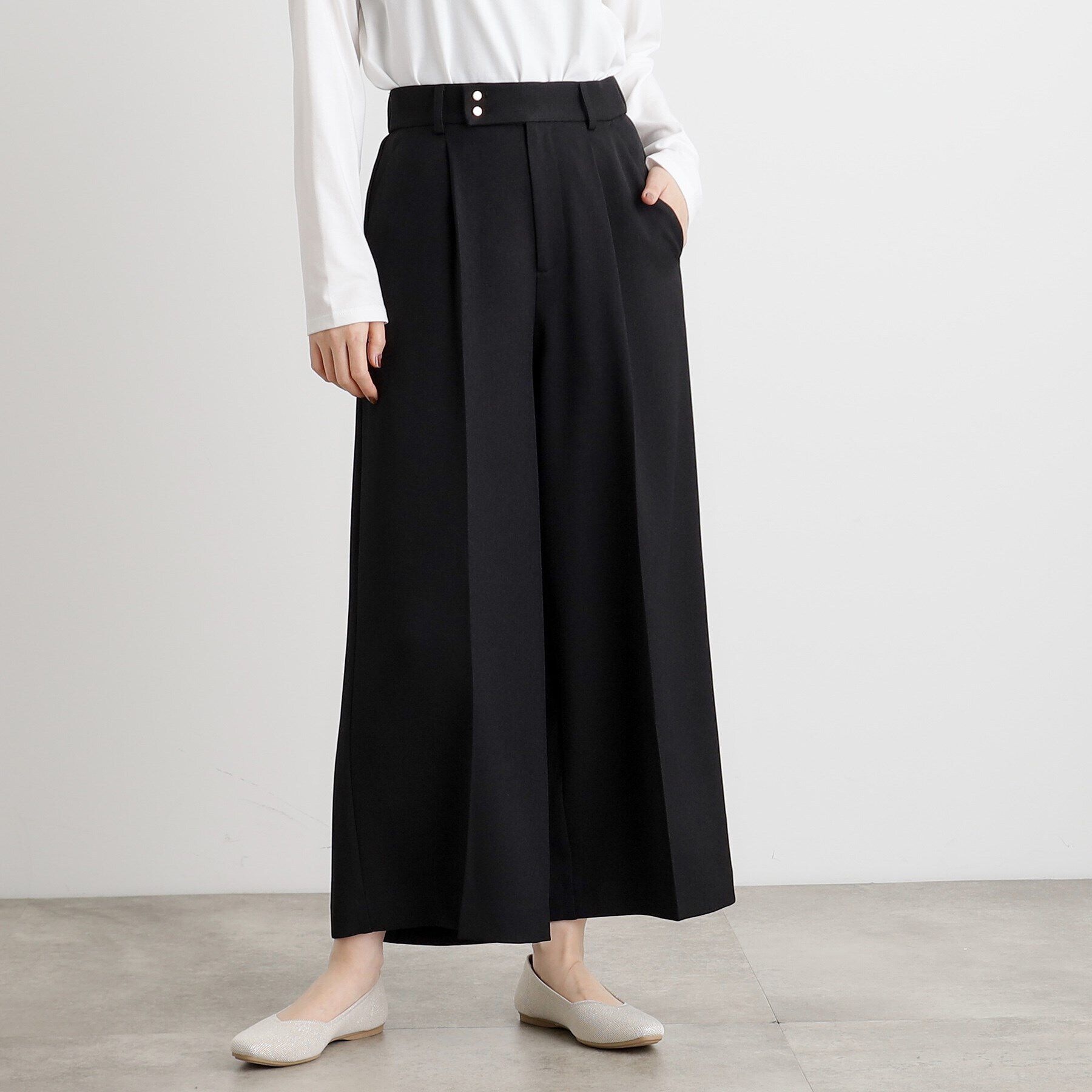 grove「クロップドワイドパンツ」|その他|