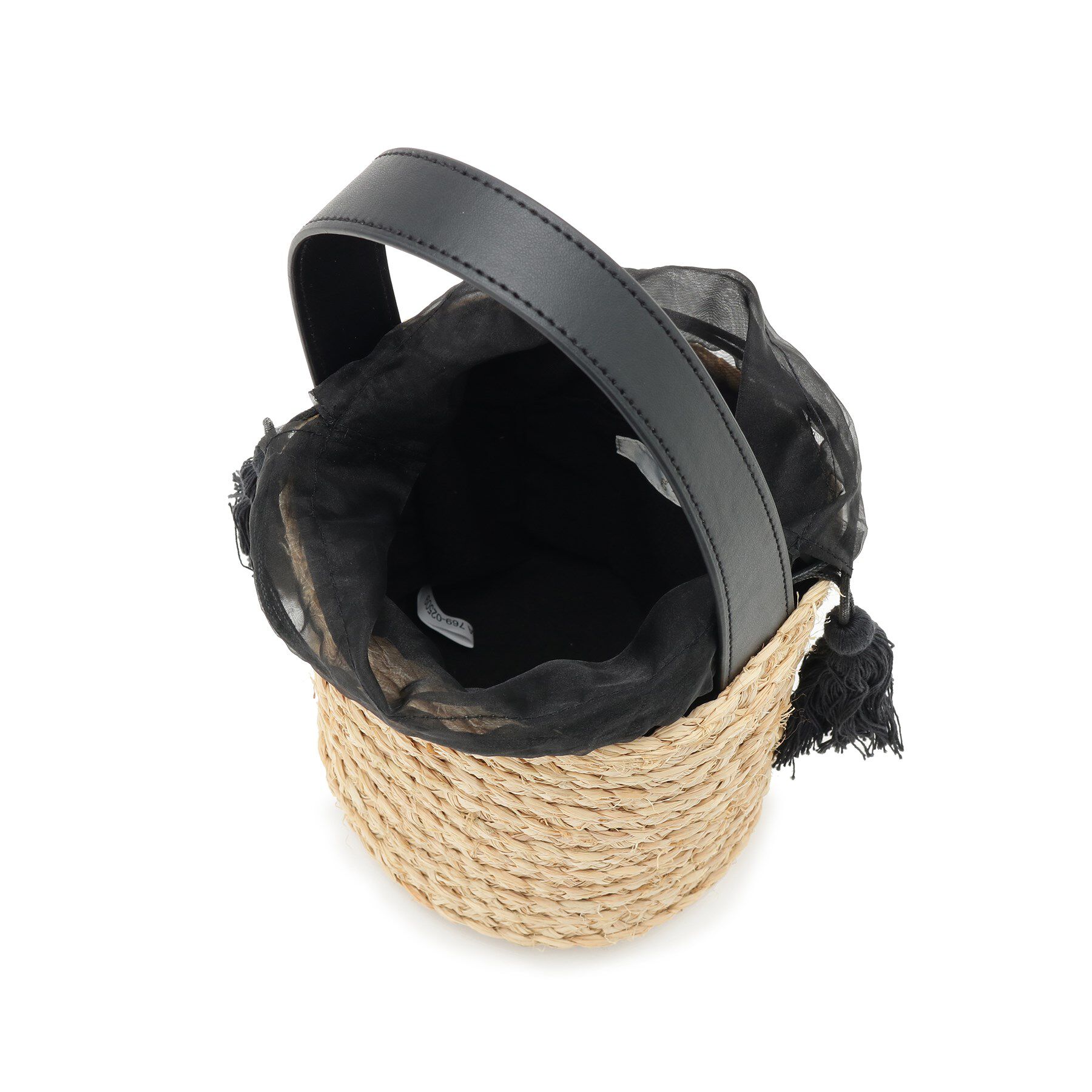 grove「ラフィアバケツタッセル巾着ショルダー」|ショルダー・メッセンジャー|