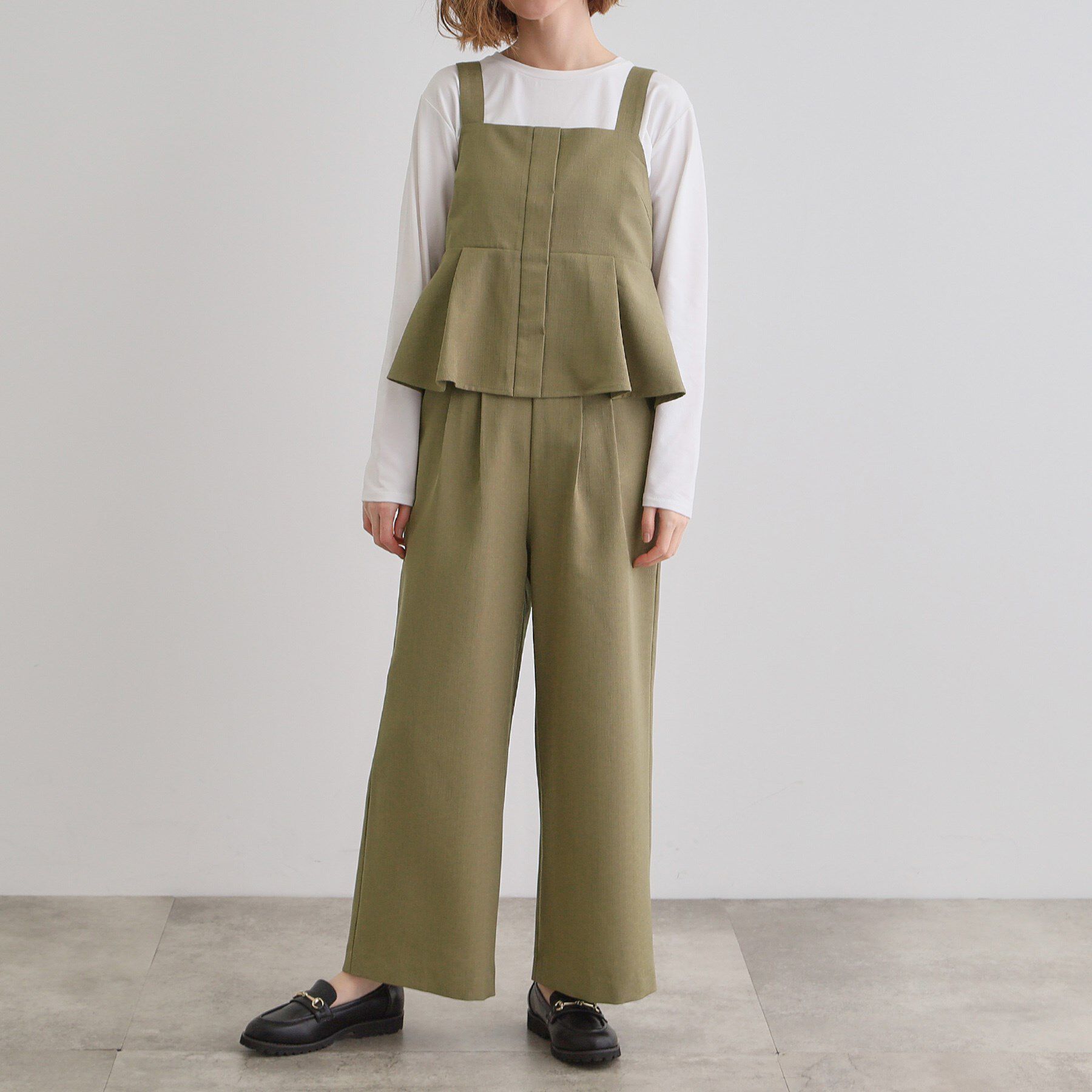 grove「デニムアソート麻調ビスチェセット」|スーツ|