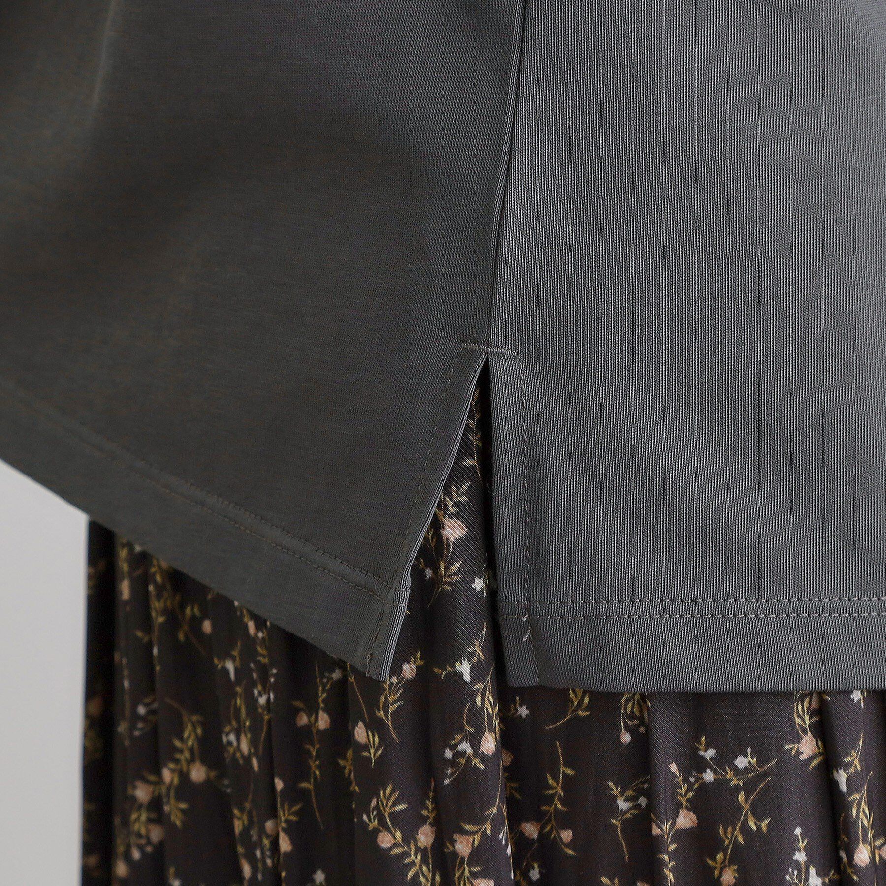 grove「五分袖ロゴプリントTシャツ」|Tシャツ・カットソー|