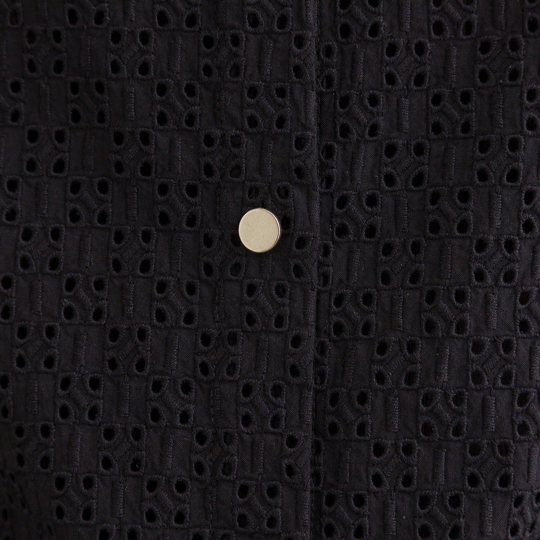 grove「繊細なレースで魅せるエンブロイダリーレースバンドカラーシャツ」|シャツ・ブラウス|