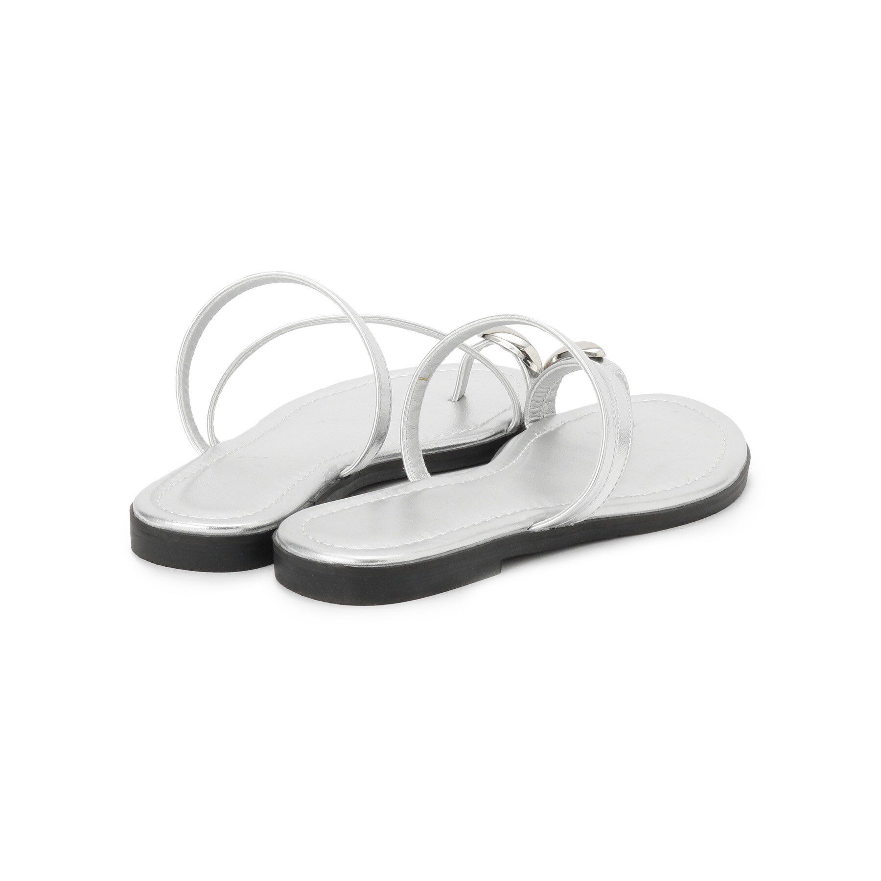 grove「メタルサムリングフラットサンダル」|サンダル|