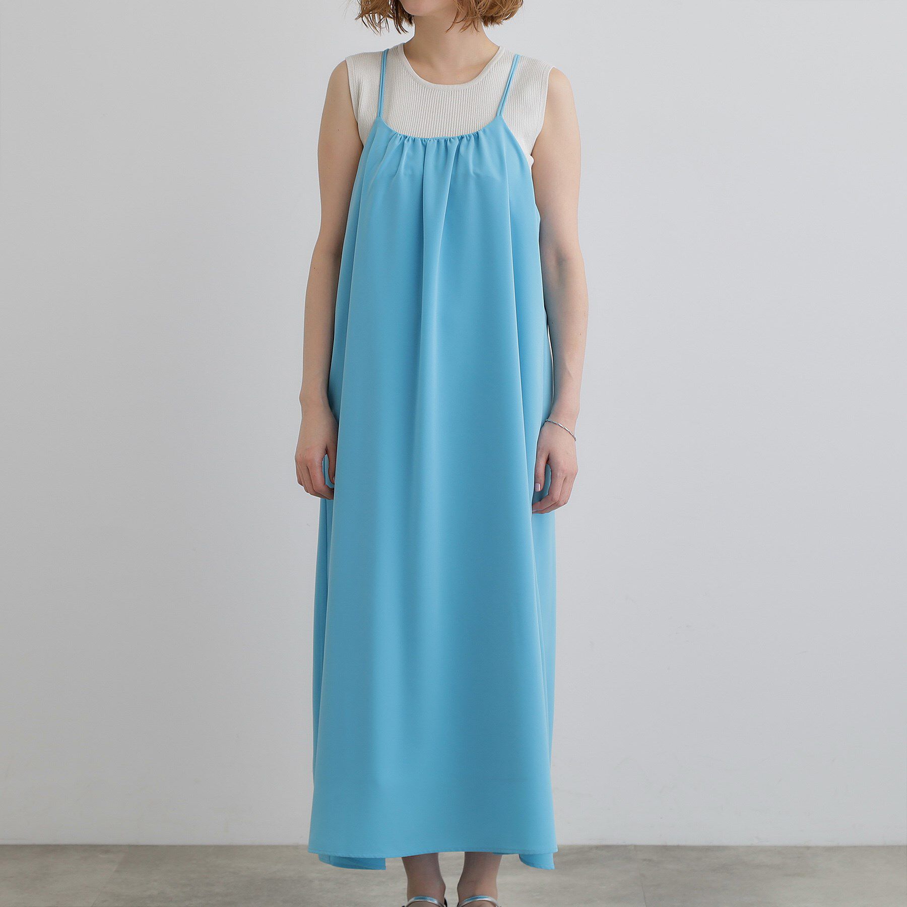 grove「たっぷりギャザーが揺れる、華やかなキャミワンピース」|ワンピース|